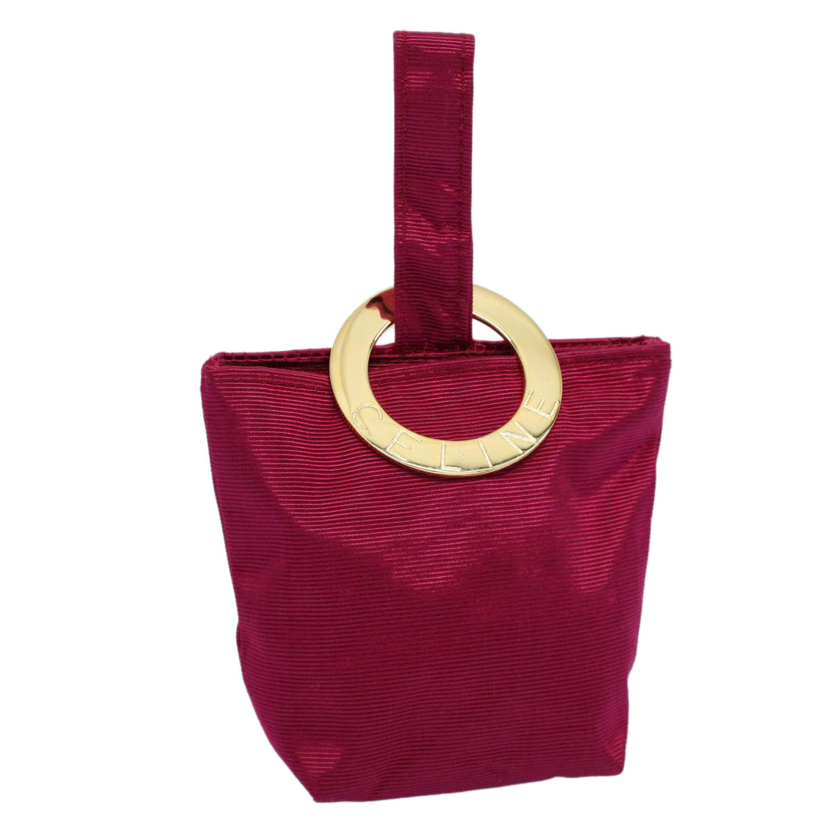 Luxury CELINE Pouch Nylon Pink  55660