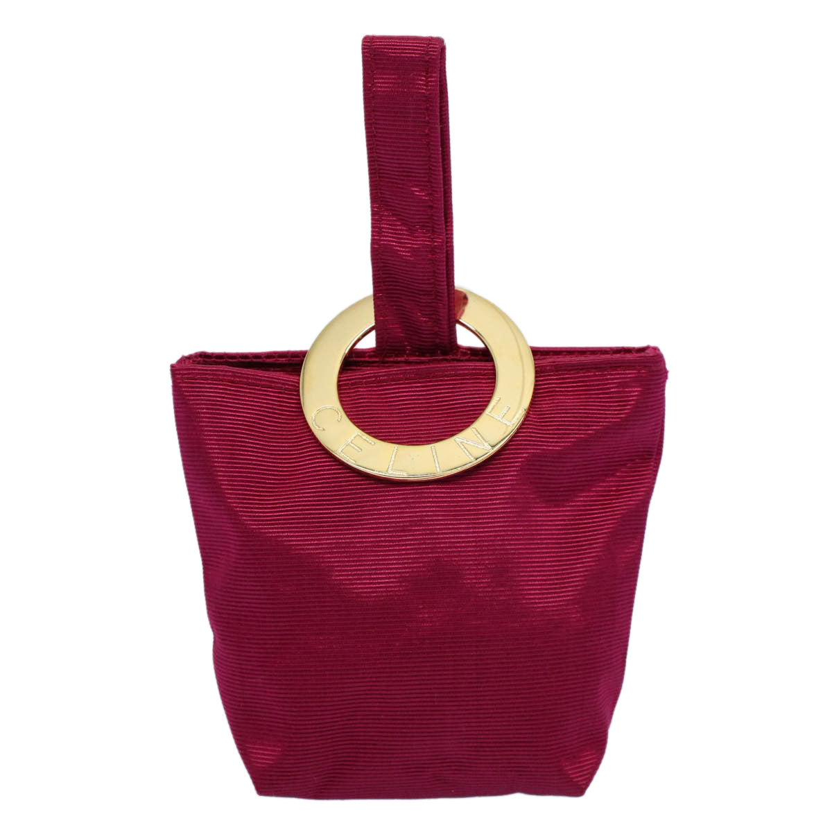 Luxury CELINE Pouch Nylon Pink  55660