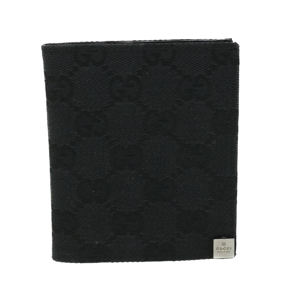 Luxury Gucci GG Canvas Card Case Black 90634  55683