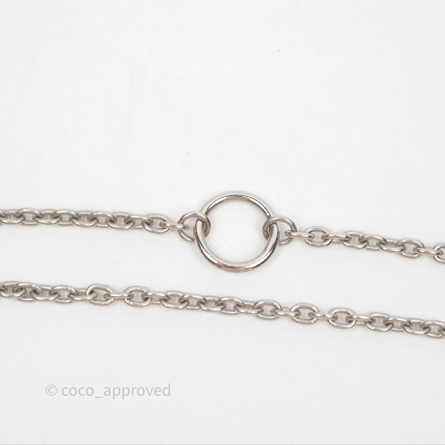 Hermès Panache Necklace Brushed Palladium Hardware