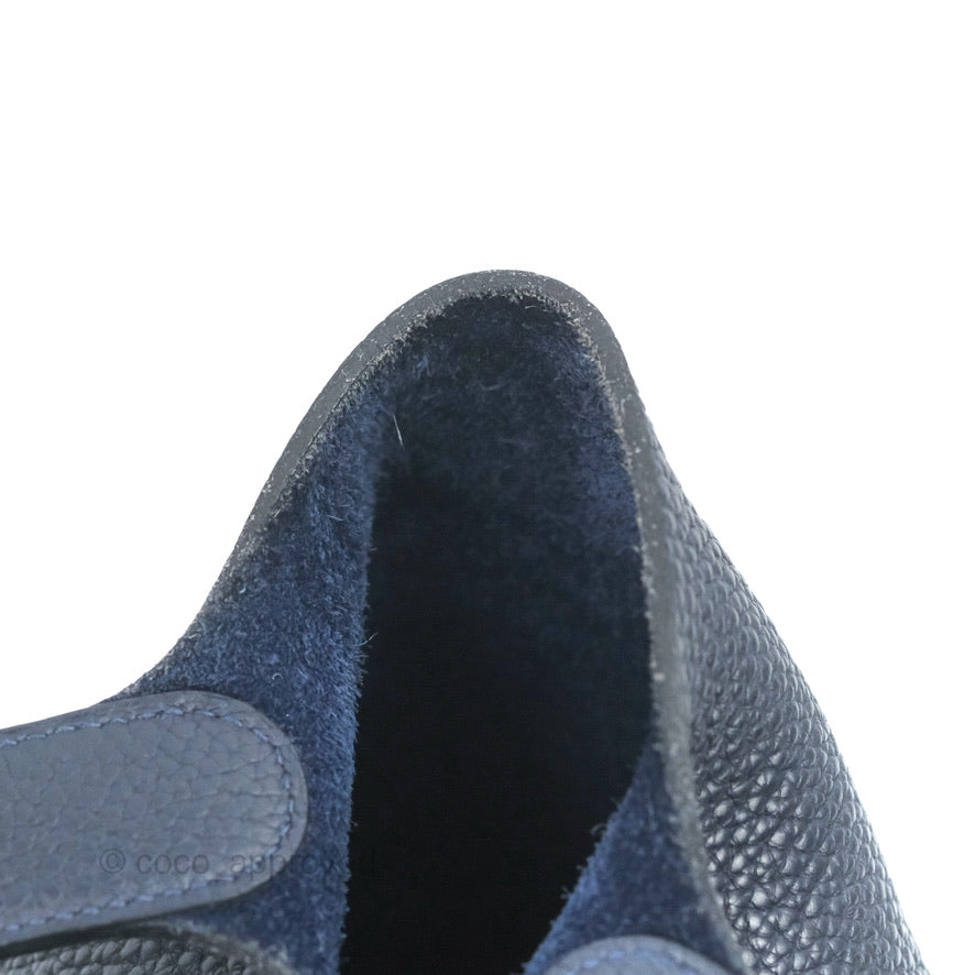 Hermès Picotin 22 Bleu Nuit 2Z Clemence Palladium Hardware