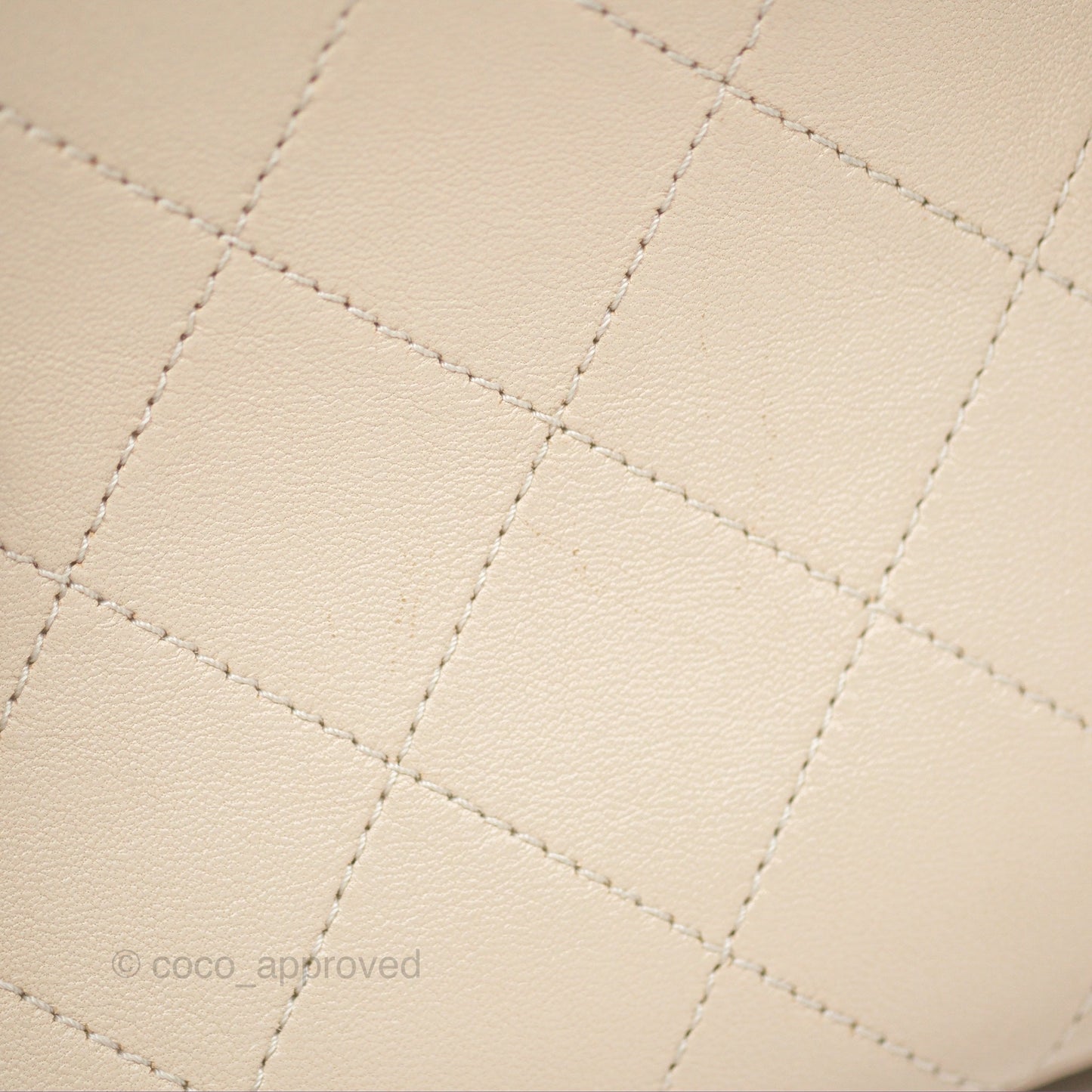 Chanel Small Quilted Coco Luxe Flap Bag Light Beige Calfskin Aged Gold Hardware