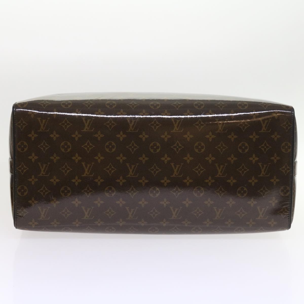 LOUIS VUITTON Monogram Glaze Keepall Bandouliere 50 Bag M43899 LV 55861A