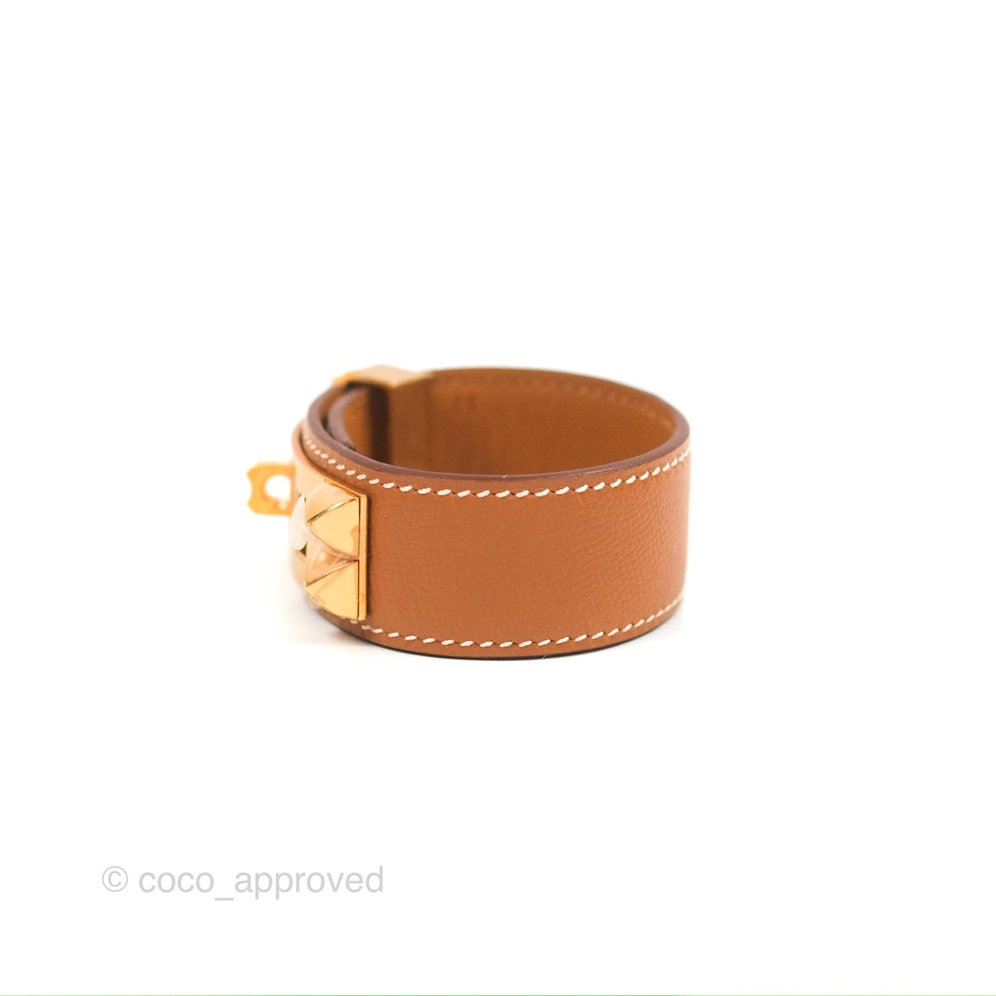 Hermes Collier De Chien Gold 24