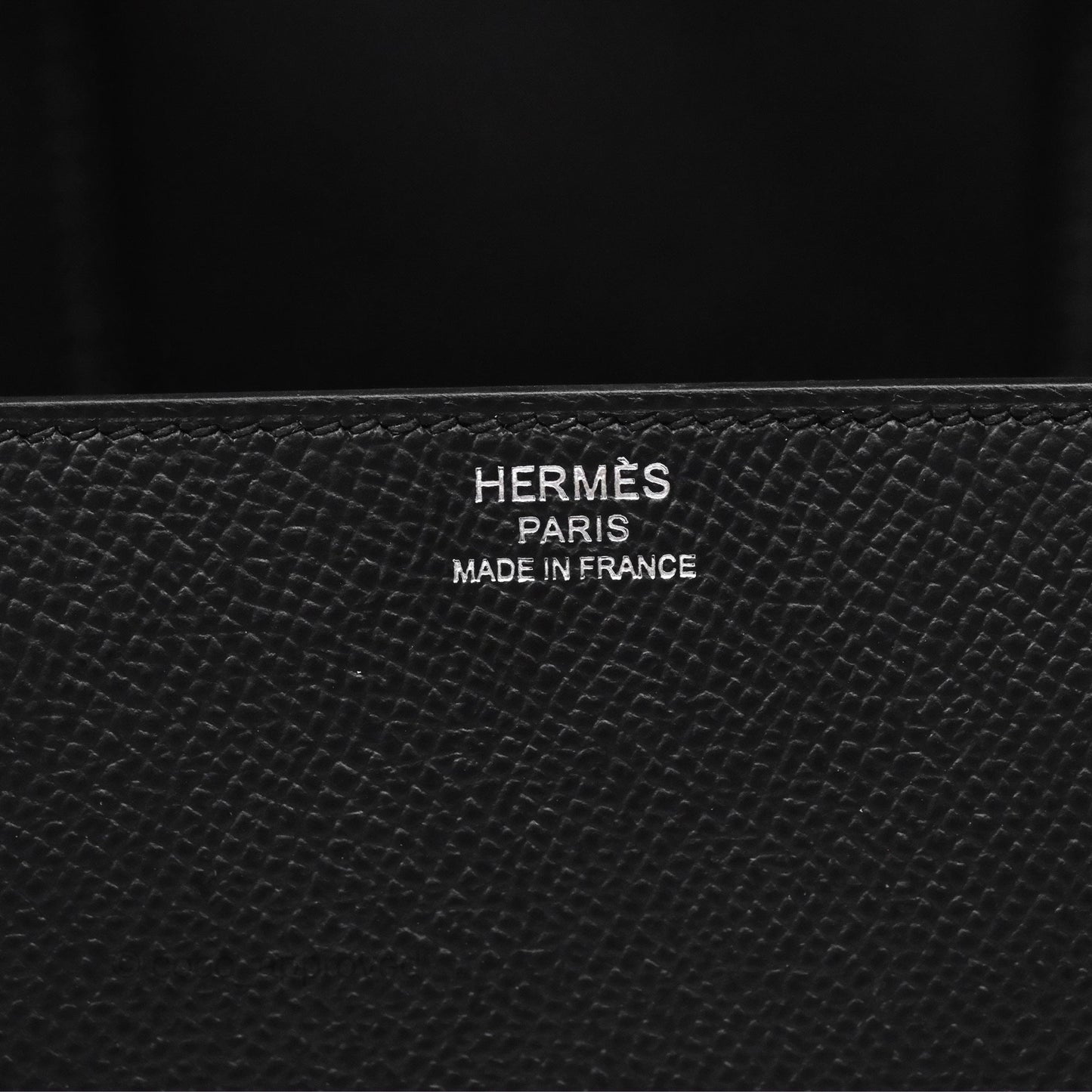 Hermès Della Cavalleria Mini Bag Noir 89 Epsom Palladium Hardware