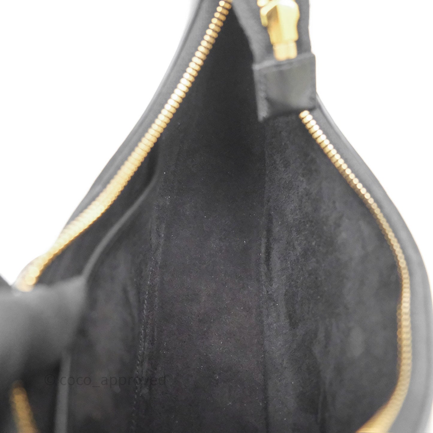 Celine Medium Ava Triomphe Bag Black Smooth Calfskin