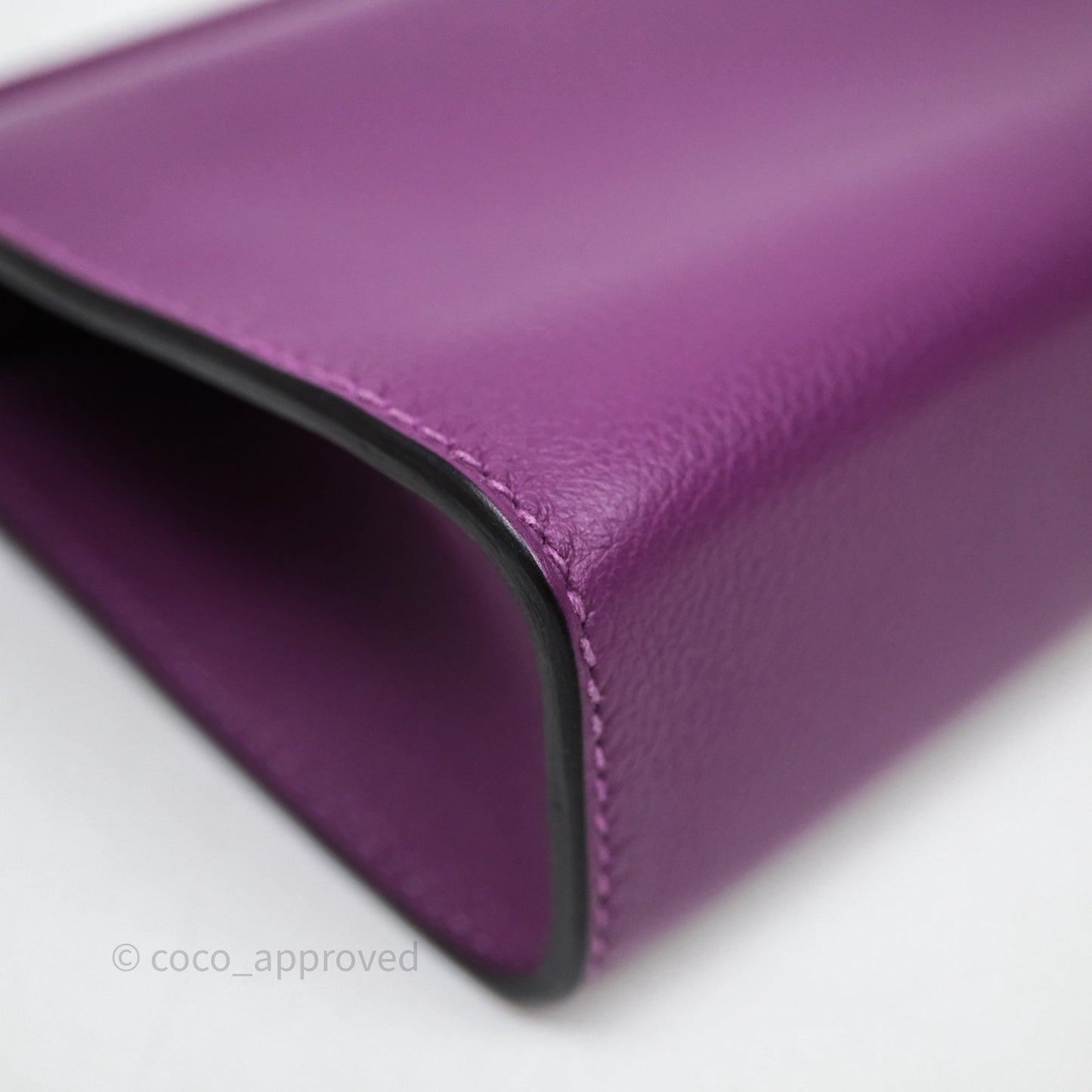 Hermes Clic H Bag Anemone P9 Veau Evercolor Palladium Hardware