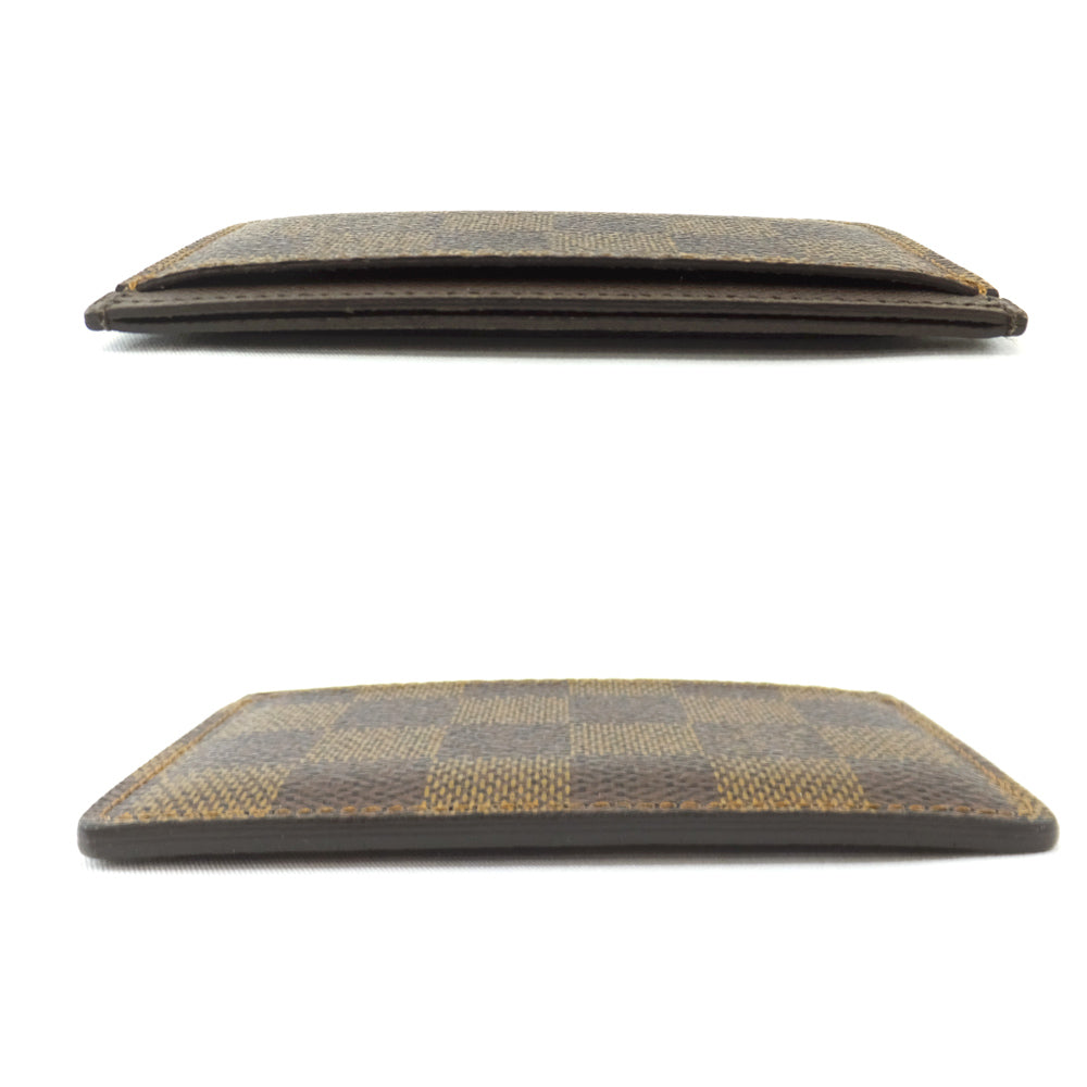 Louis Vuitton Louis Vuitton Portecourt Shrimp Card Case Damian Canvas Eve Brown Small Compact Thin  Damian Quality Weda