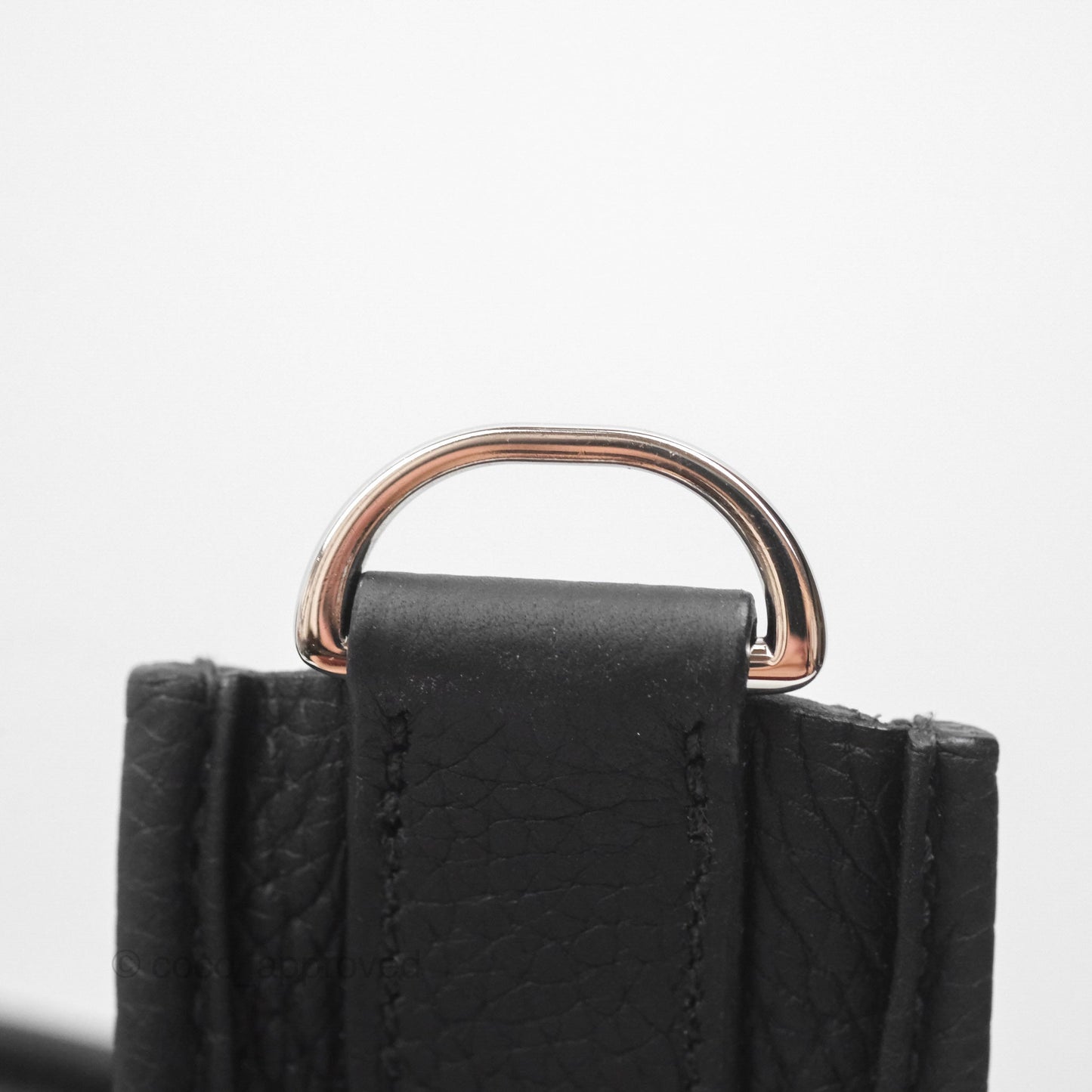 Hermès Evelyne III 29 Noir 89 Clemence Silver Hardware