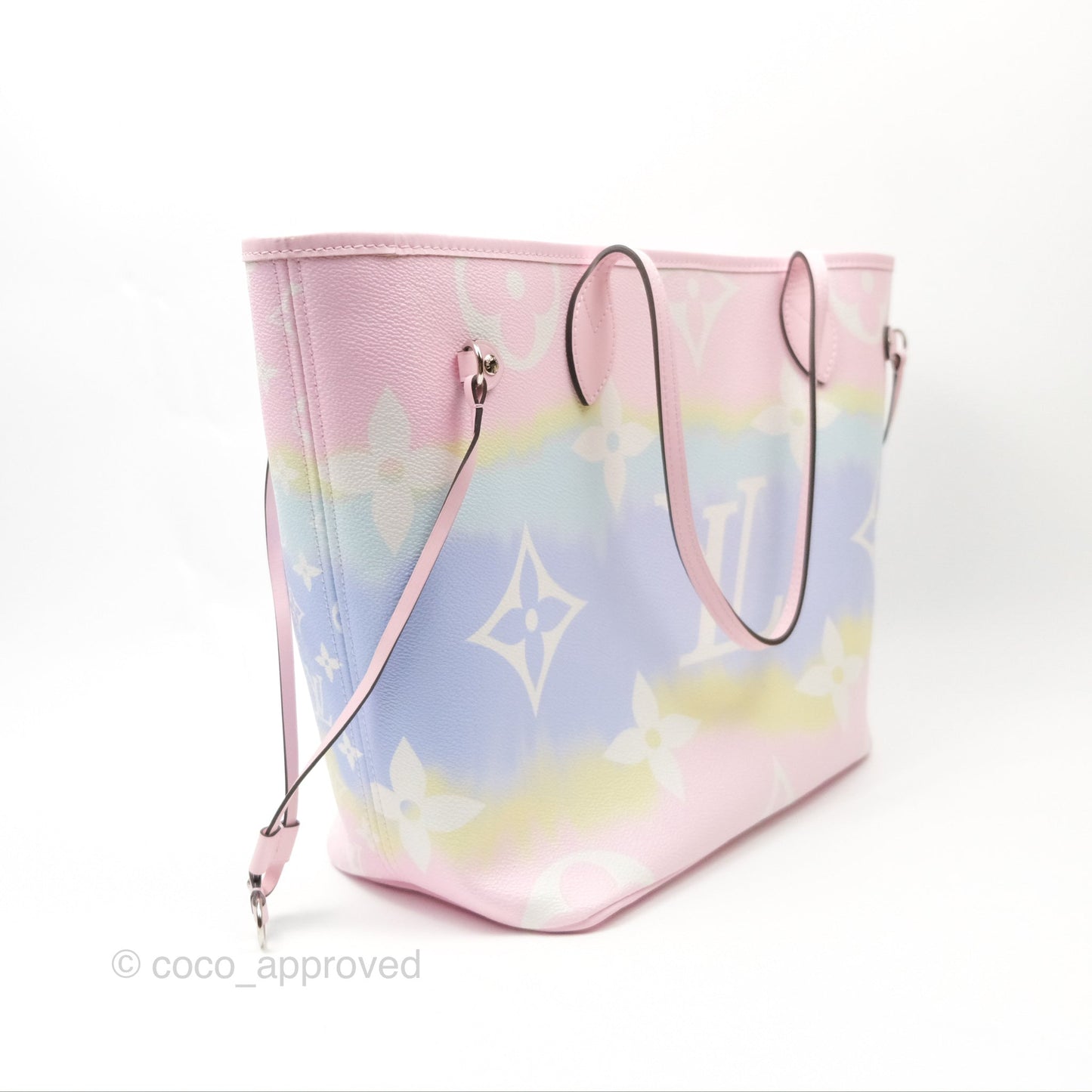 Louis Vuitton Escale Neverfull MM Pastel Monogram