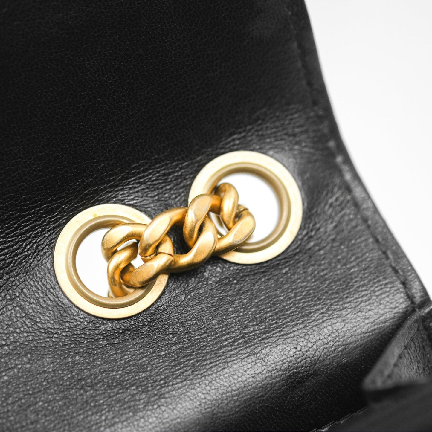 Chanel All Slide Wallet on Chain WOC Adjustable Chain Quilted Black Lambskin 22K