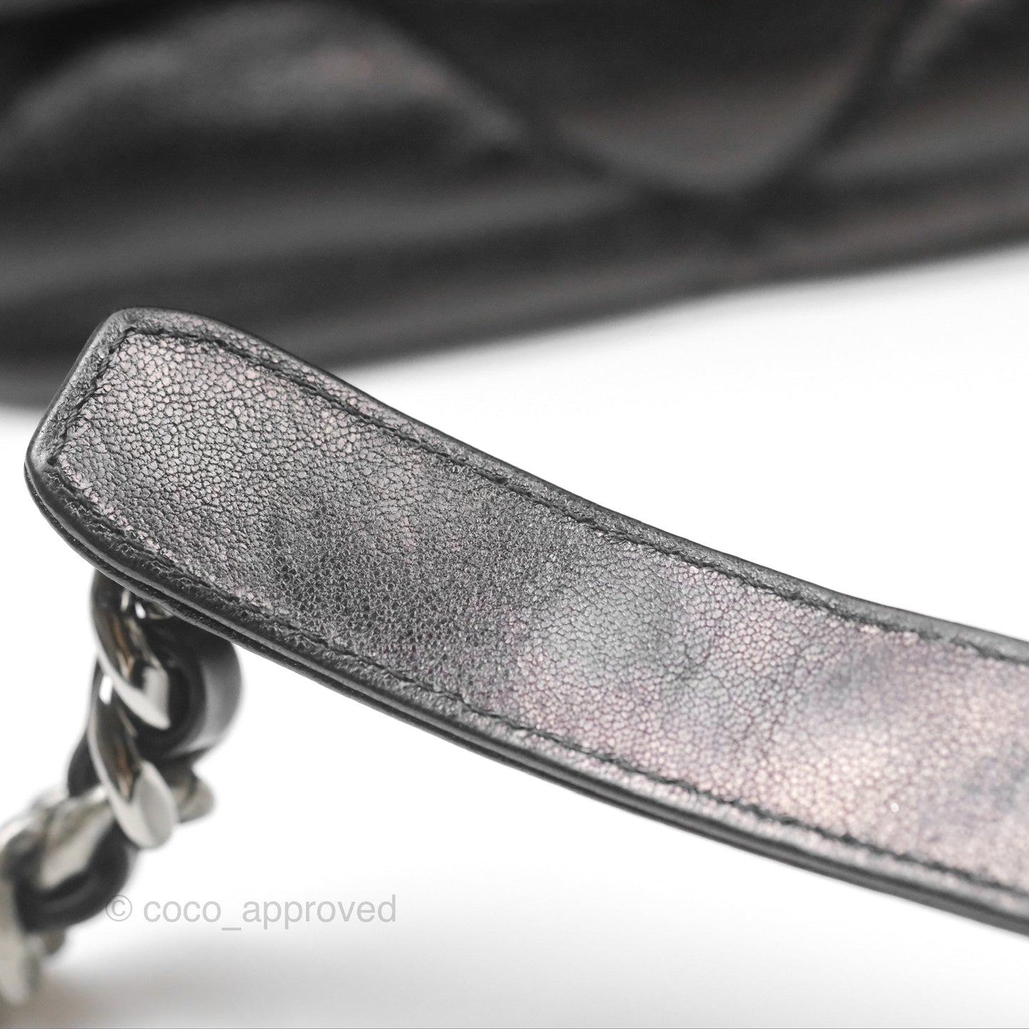 Chanel 19 Medium Black Goatskin Mixed Hardware