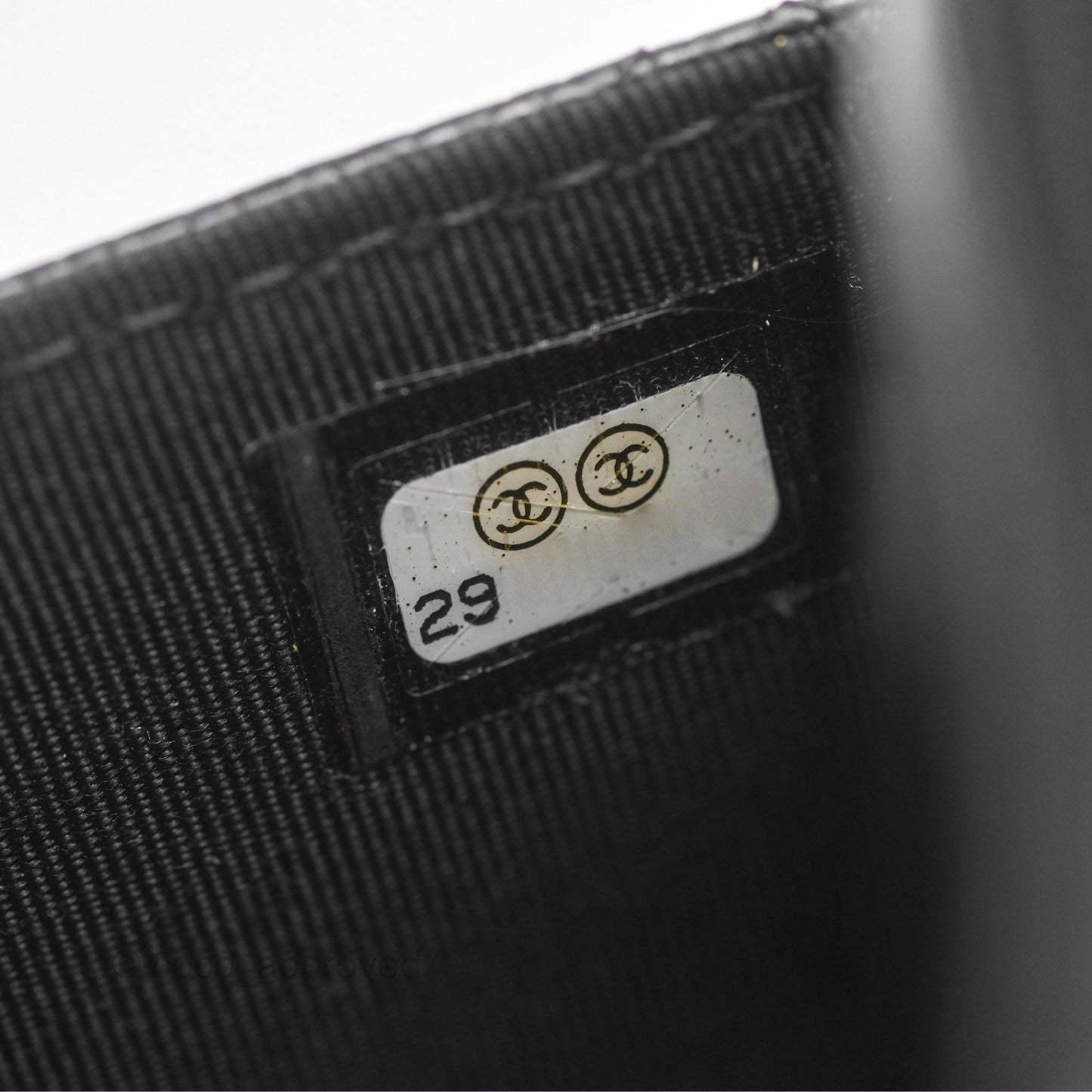 Chanel Quilted Classic Wallet On Chain WOC Black Caviar Gold Hardware