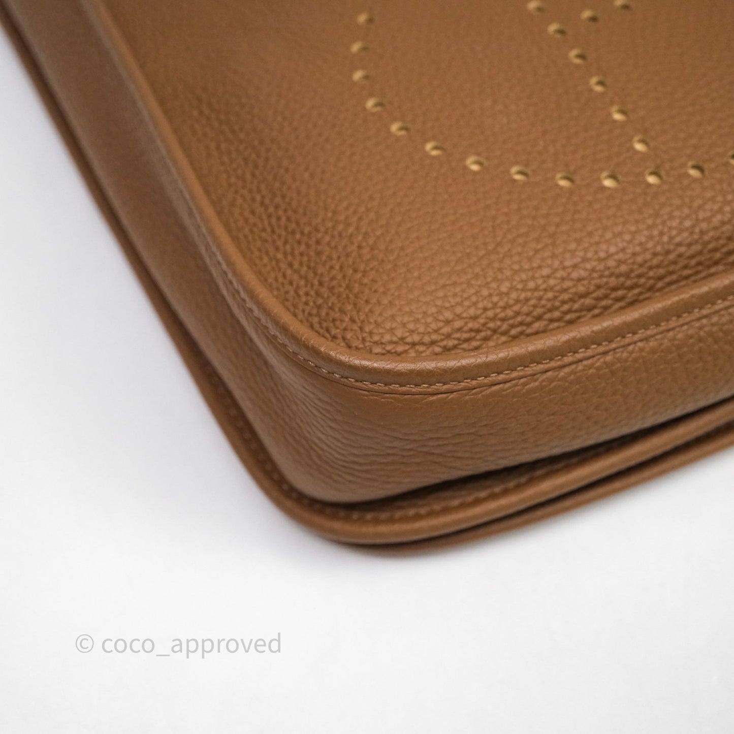 Hermes Evelyne III 29 Alezan 3G Clemence Palladium Hardware