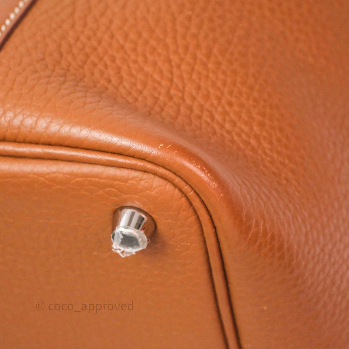 Hermès Picotin Lock 18 Gold 37 Clemence Palladium Hardware