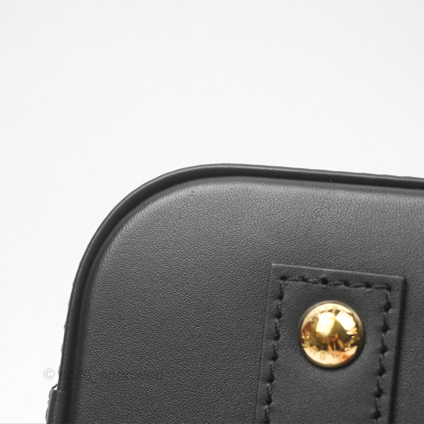 Louis Vuitton Alma BB Fornasetti Handbag Patent Calfskin