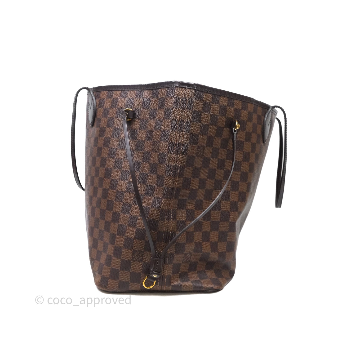 Louis Vuitton Neverfull Tote Bag GM Damier Ebene