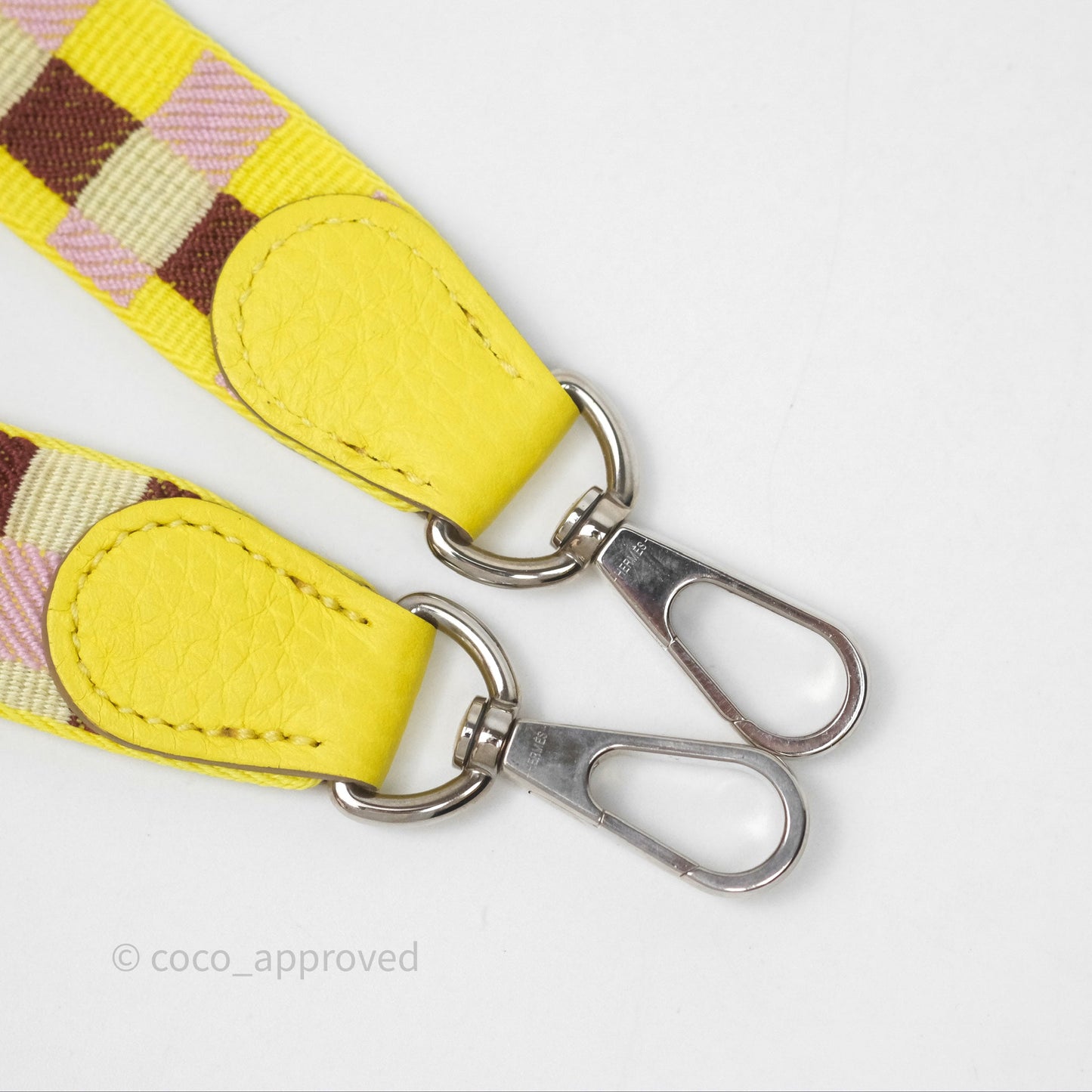 Hermès Mini Evelyne 16 Lime Clemence Palladium Hardware
