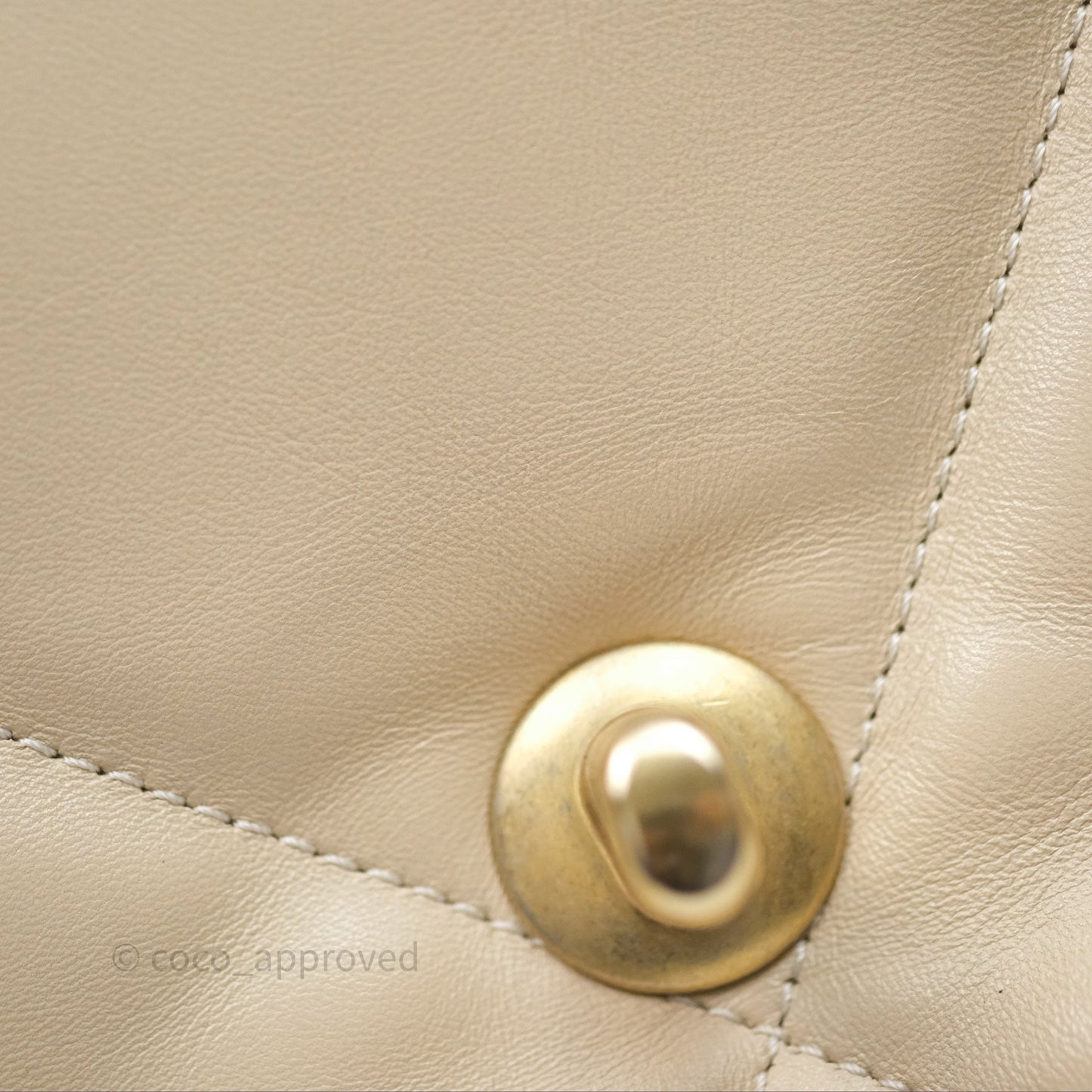 Chanel 19 Medium Beige Mixed Hardware