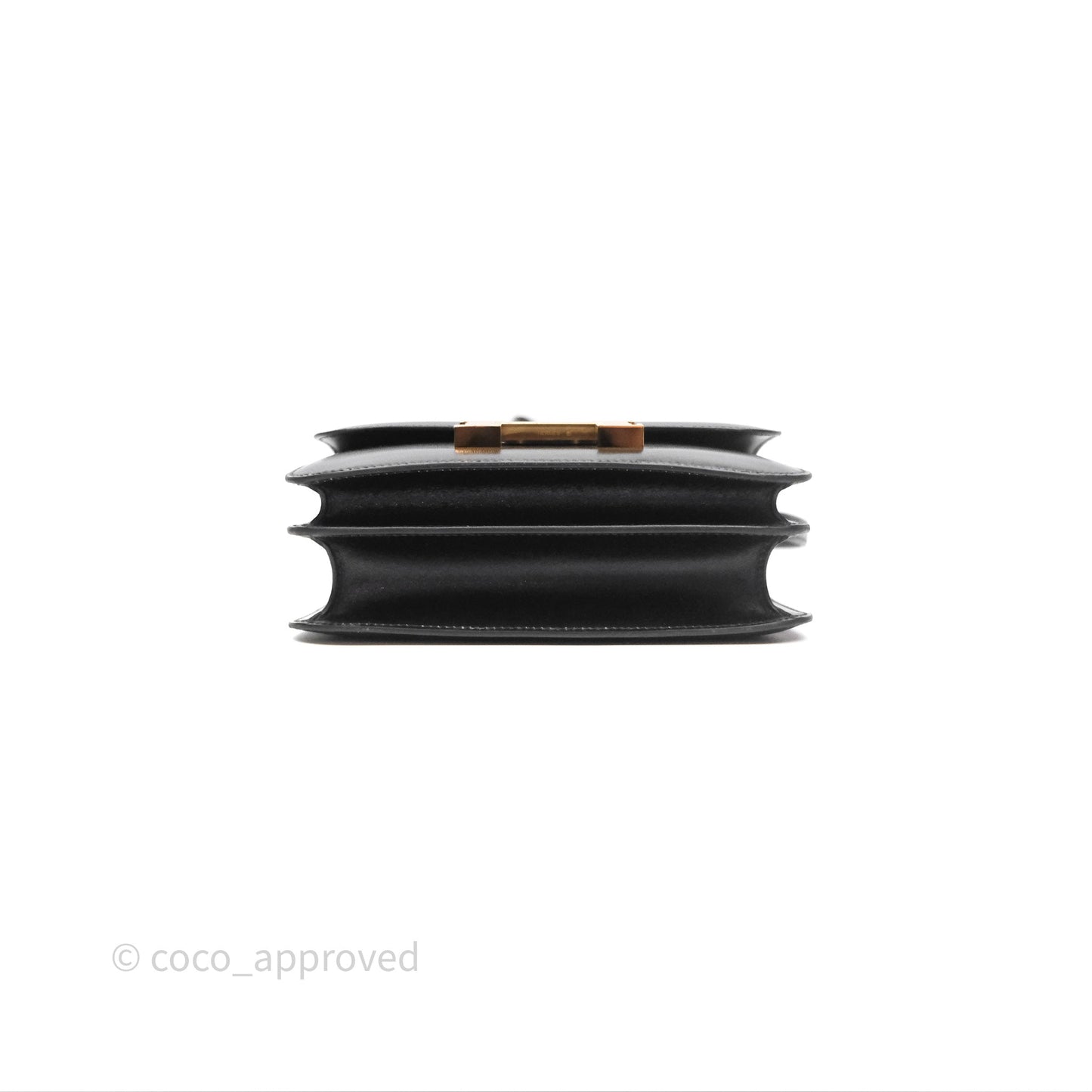 Hermès Constance Mini 18cm Mirror Black Noir 89 Box Leather Gold Hardware