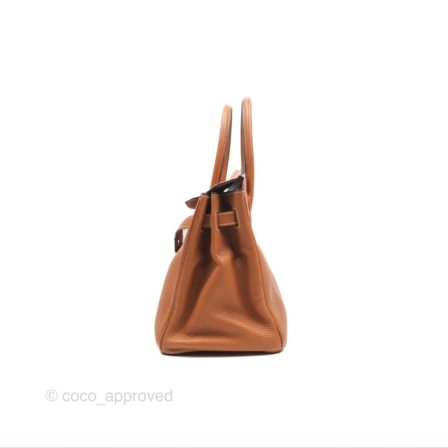 Hermès Birkin 30 Retourne Gold Clemence Palladium Hardware