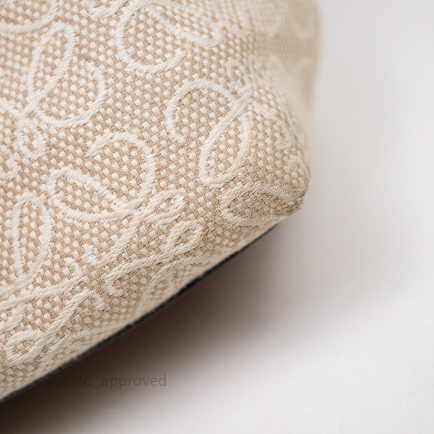 Loewe Top Handle Cubi Bag Anagram Jacquard