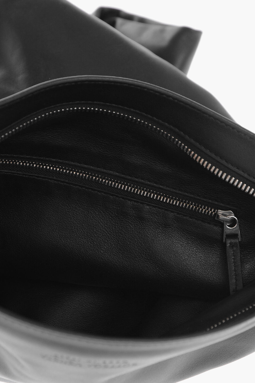 Luxury Bottega Veneta Leather Twist Handbag With Knot Detail