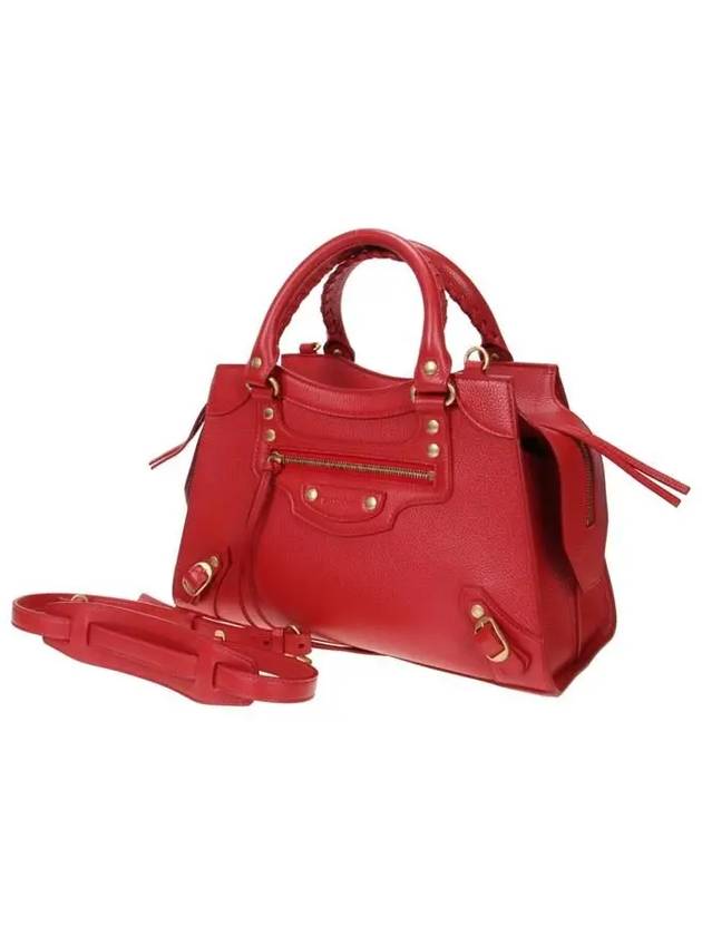 Luxury Balenciaga Neo Classic Small Tote Bag Red