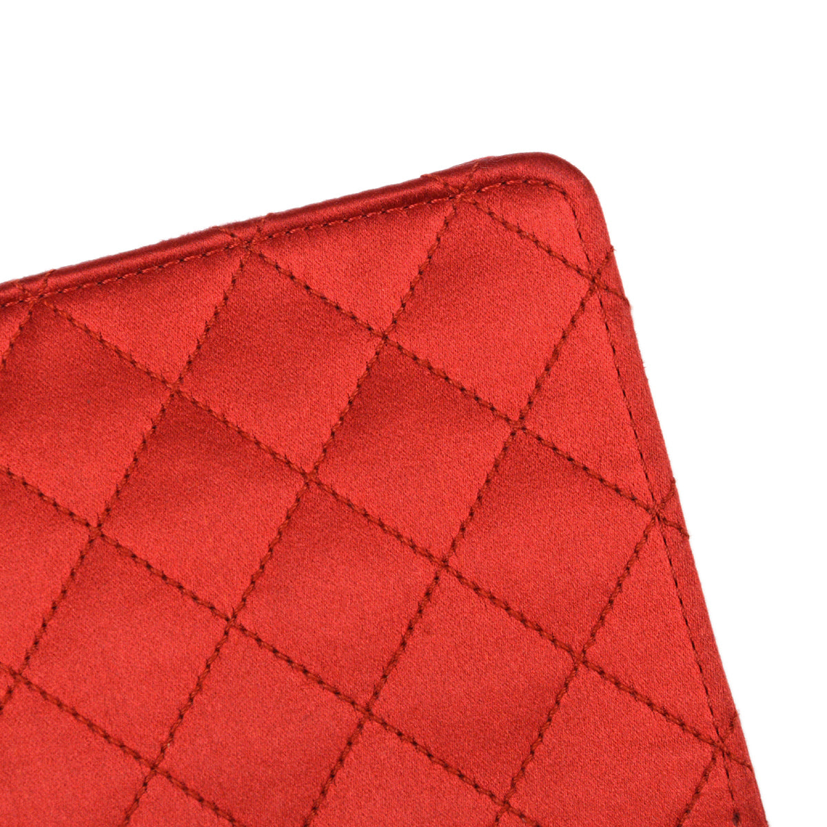 Luxury Chanel 1989-1991 Straight Flap Micro Satin