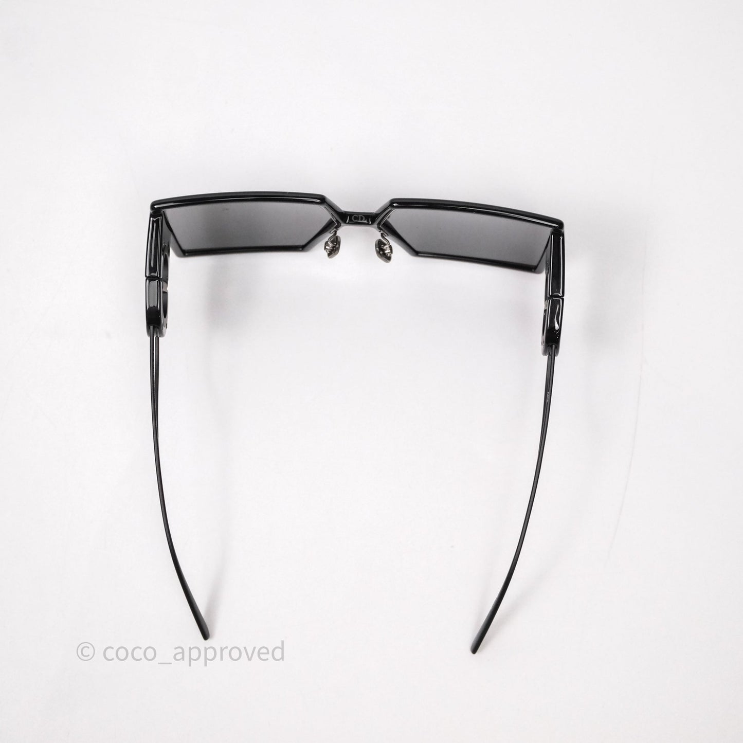 Christian Dior 30 Montaigne Square Sunglasses Black