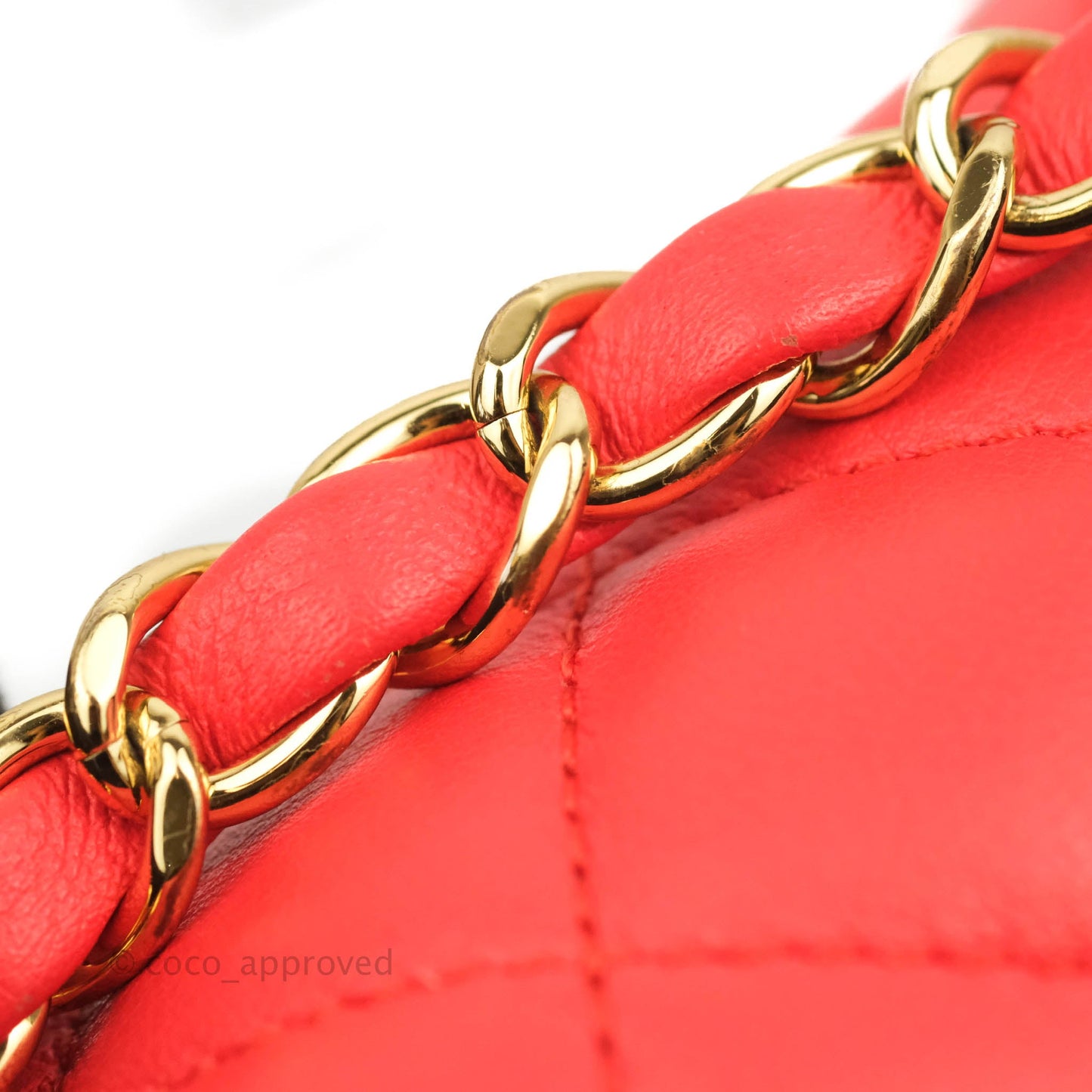 Chanel Quilted Urban Spirit Backpack Red Calfskin Gold Hardware