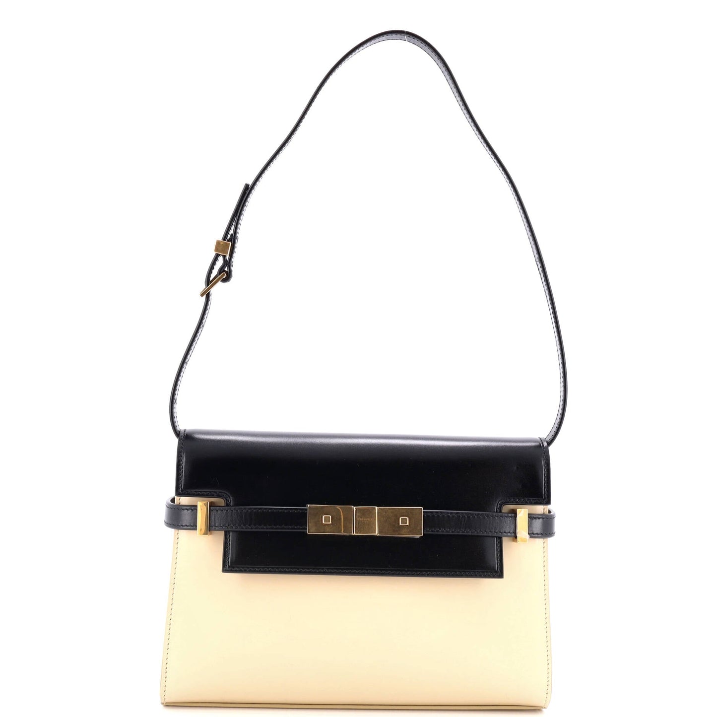 Luxury Saint Laurent Manhattan Shoulder Bag Leather Small