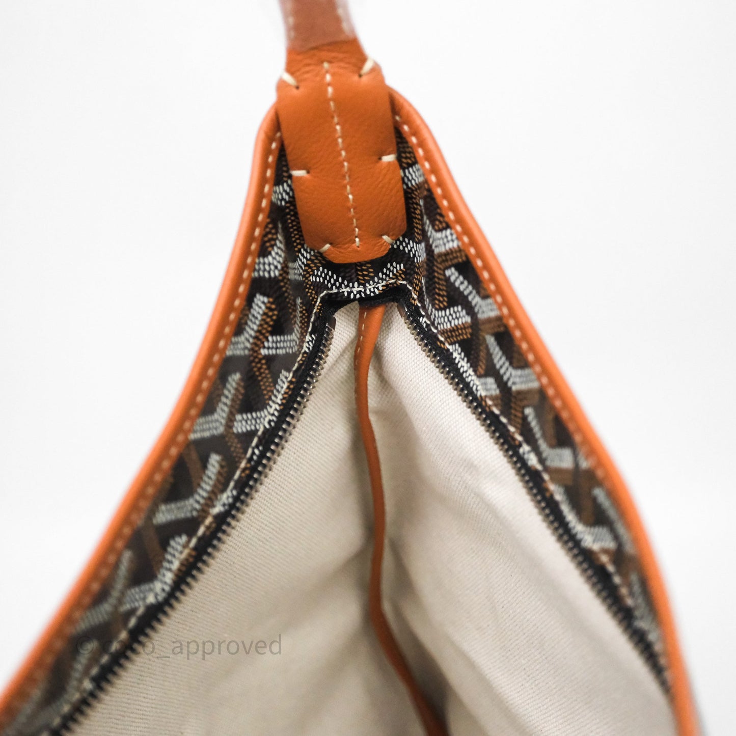Goyard Bohème Hobo Bag Black/Tan Goyardine Canvas