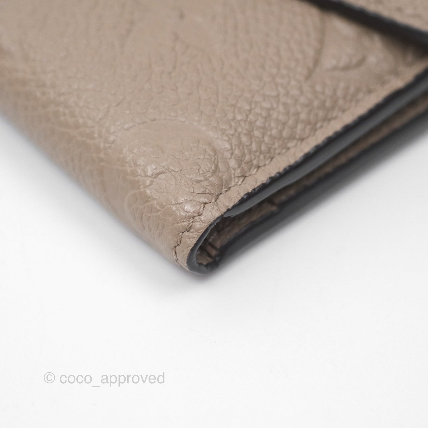 Louis Vuitton Zoé Wallet Monogram Empreinte Leather Turtledove