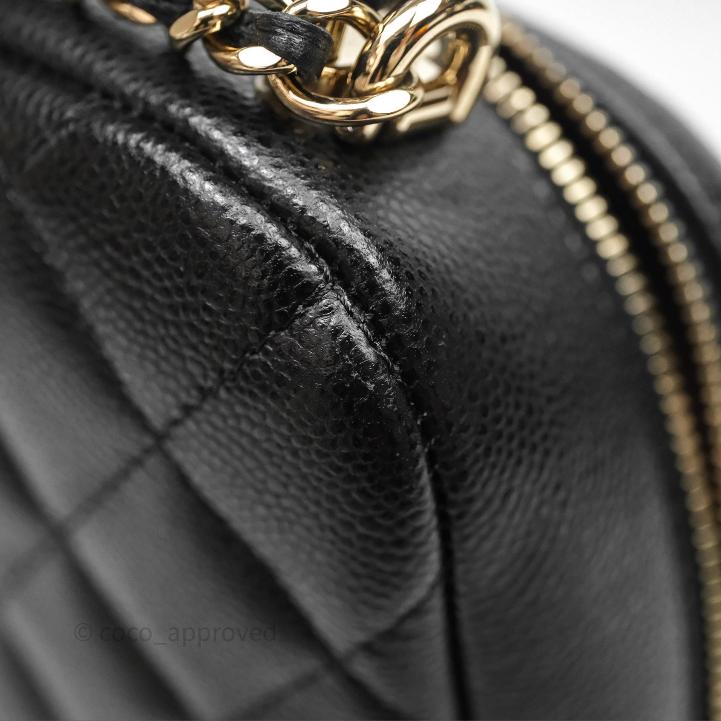 Chanel Classic Mini Backpack Black Caviar Gold Hardware