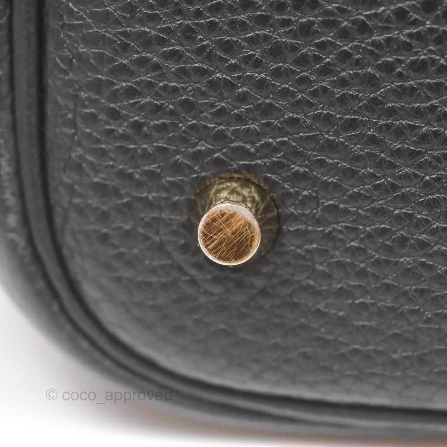Hermès Picotin 22 Black Noir 89 Clemence Gold Hardware