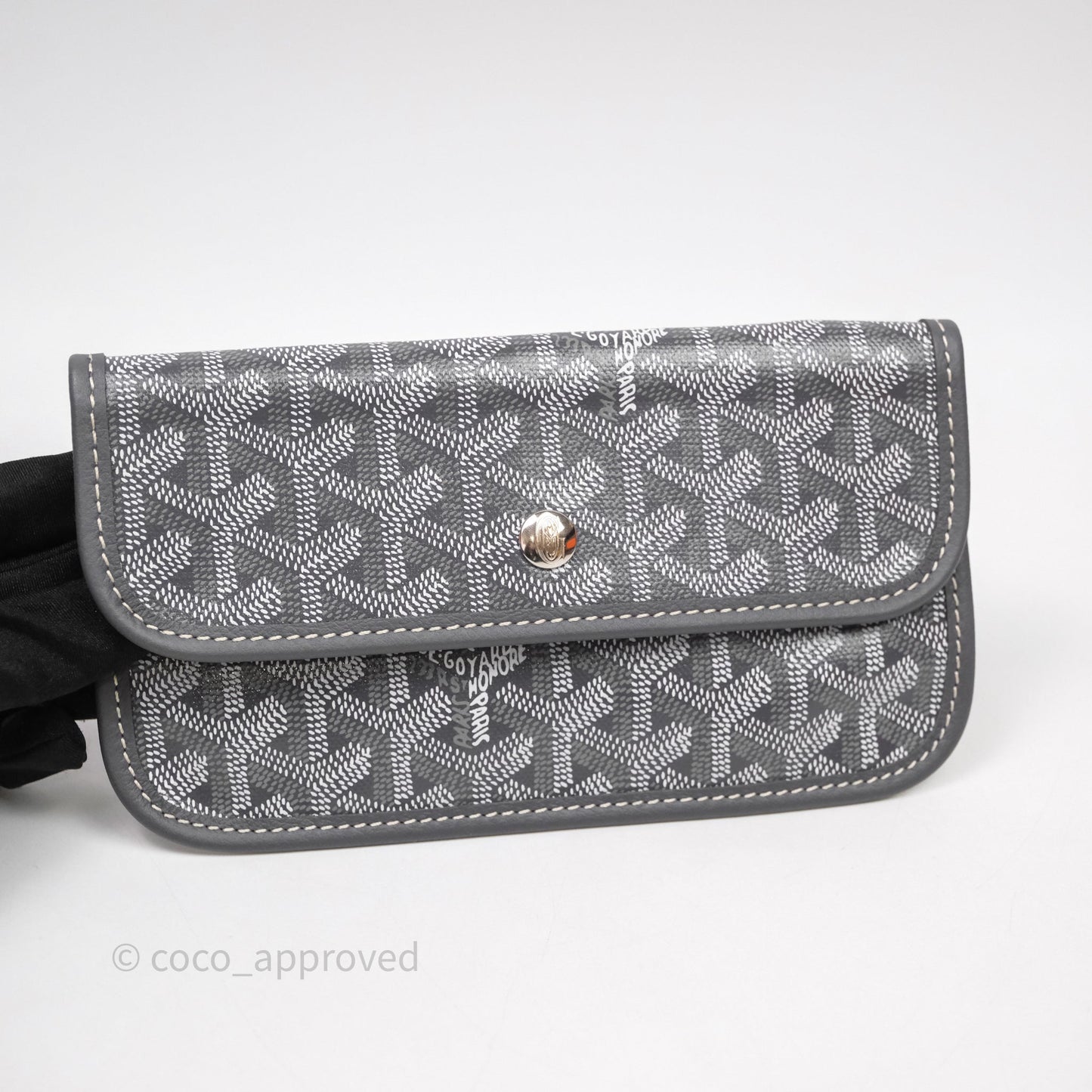 Goyard Bohème Hobo Bag Grey Goyardine Canvas
