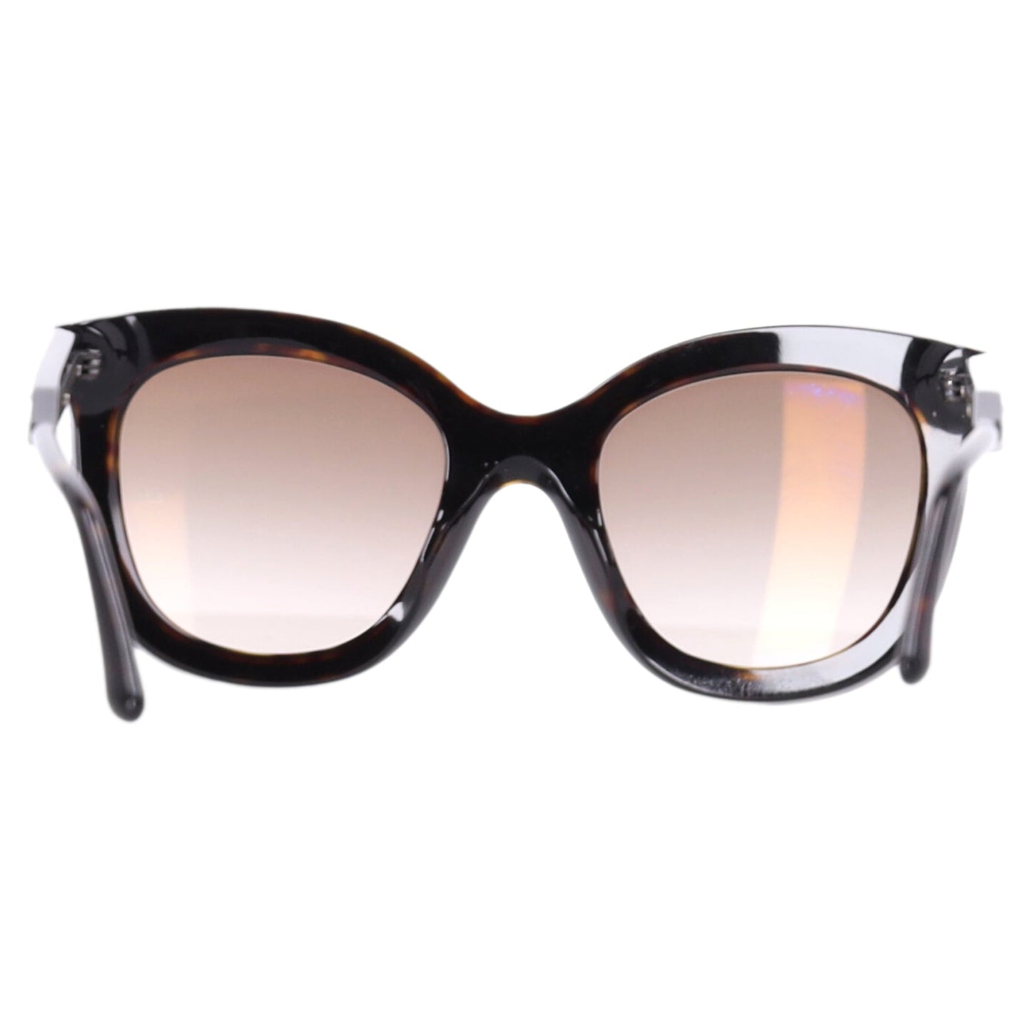 Luxury Bottega Veneta Oversize Tortoiseshell Gradient Sunglasses in Brown Acetate