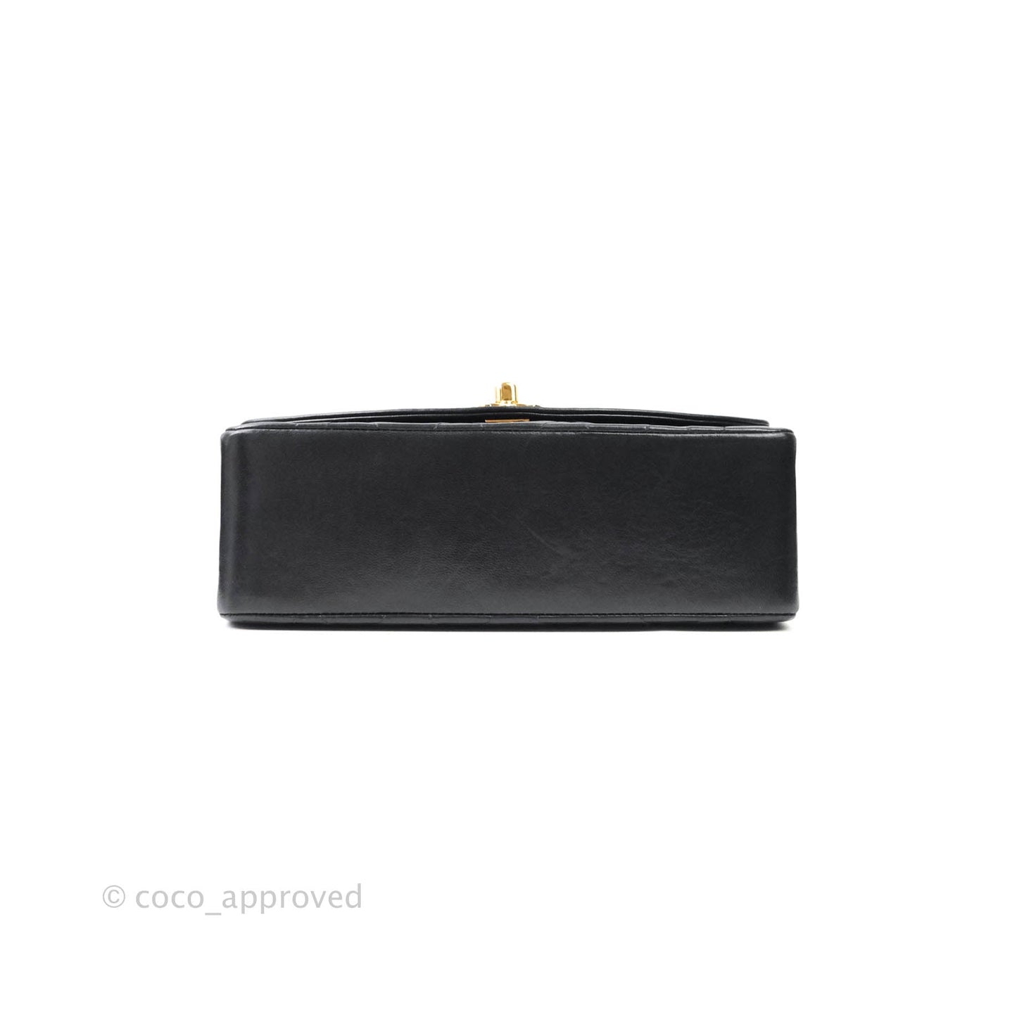 Chanel Black Quilted Lambskin Small Vintage Classic Diana Flap Bag