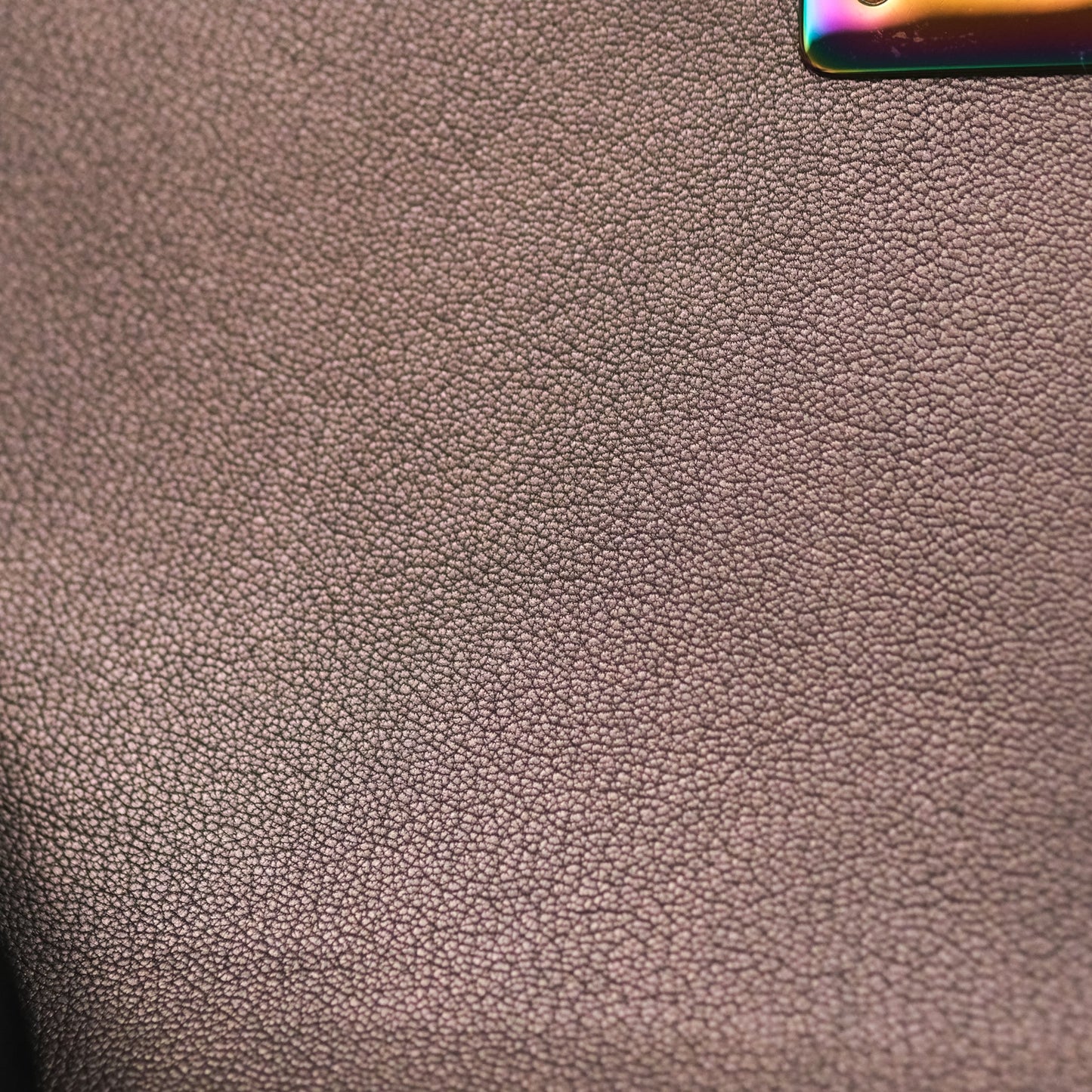 Chanel Quilted Medium Boy Iridescent Bronze Goatskin Rainbow Hardware