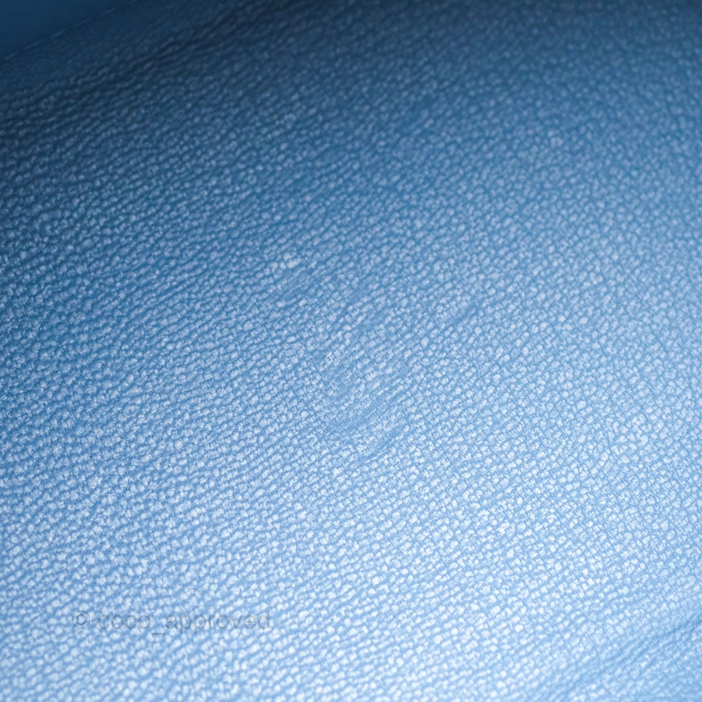 Hermes Kelly 25 Togo Bleu Azur 7R Gold Hardware