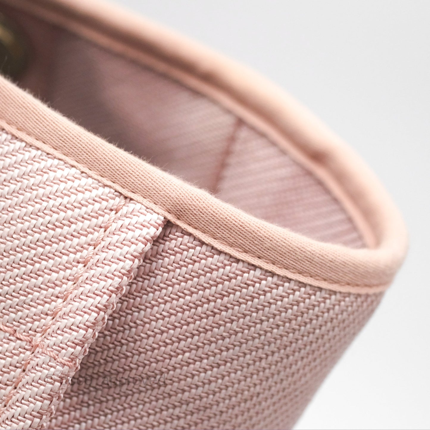 Chanel Large Deauville Pink Canvas 20A