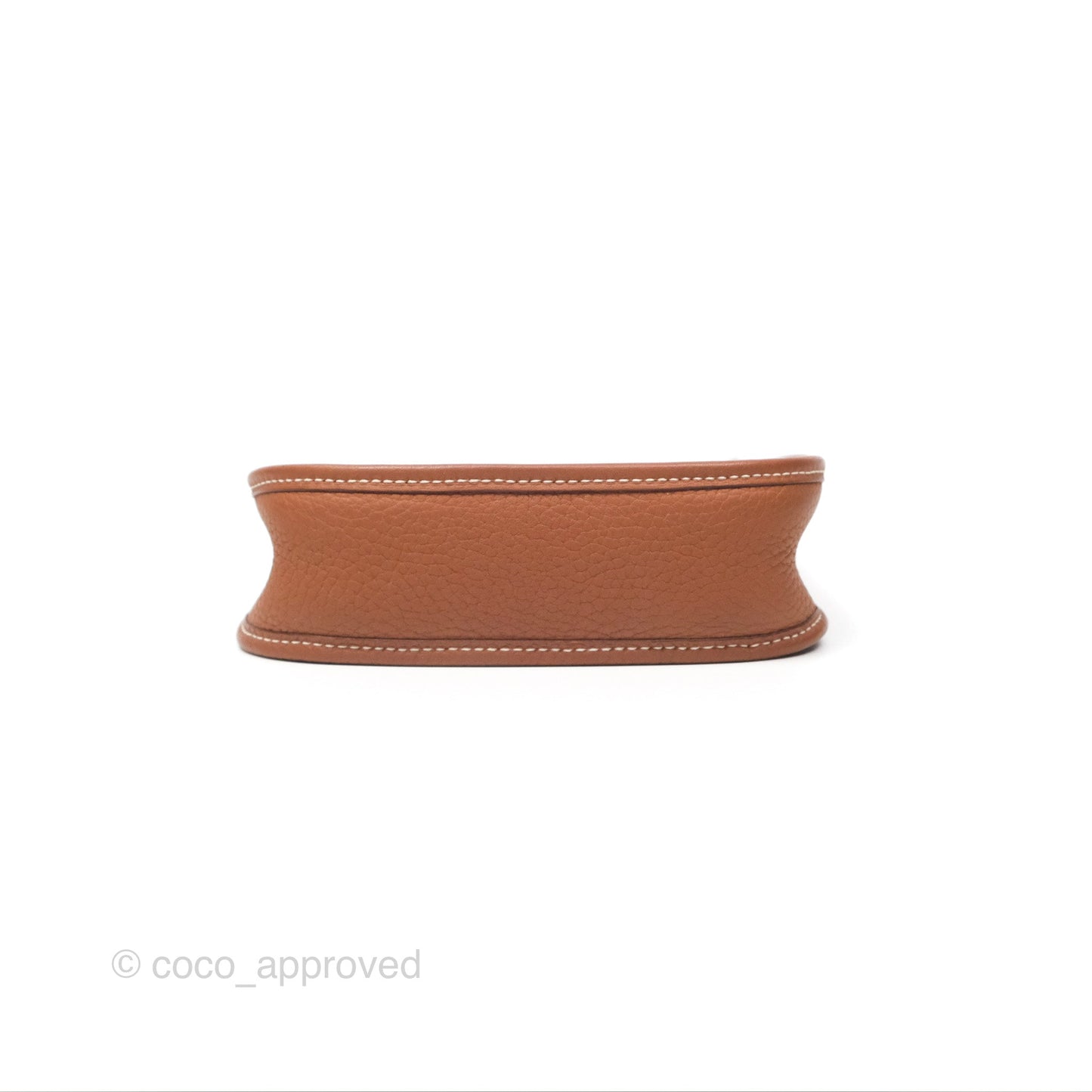 Hermès Mini Evelyne 16 Gold Clemence Gold Hardware