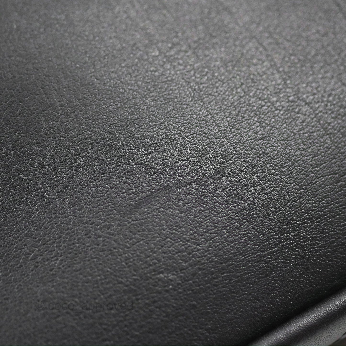 Chanel Flat Quilted Boston Bag Black Calfskin Silver Hardware