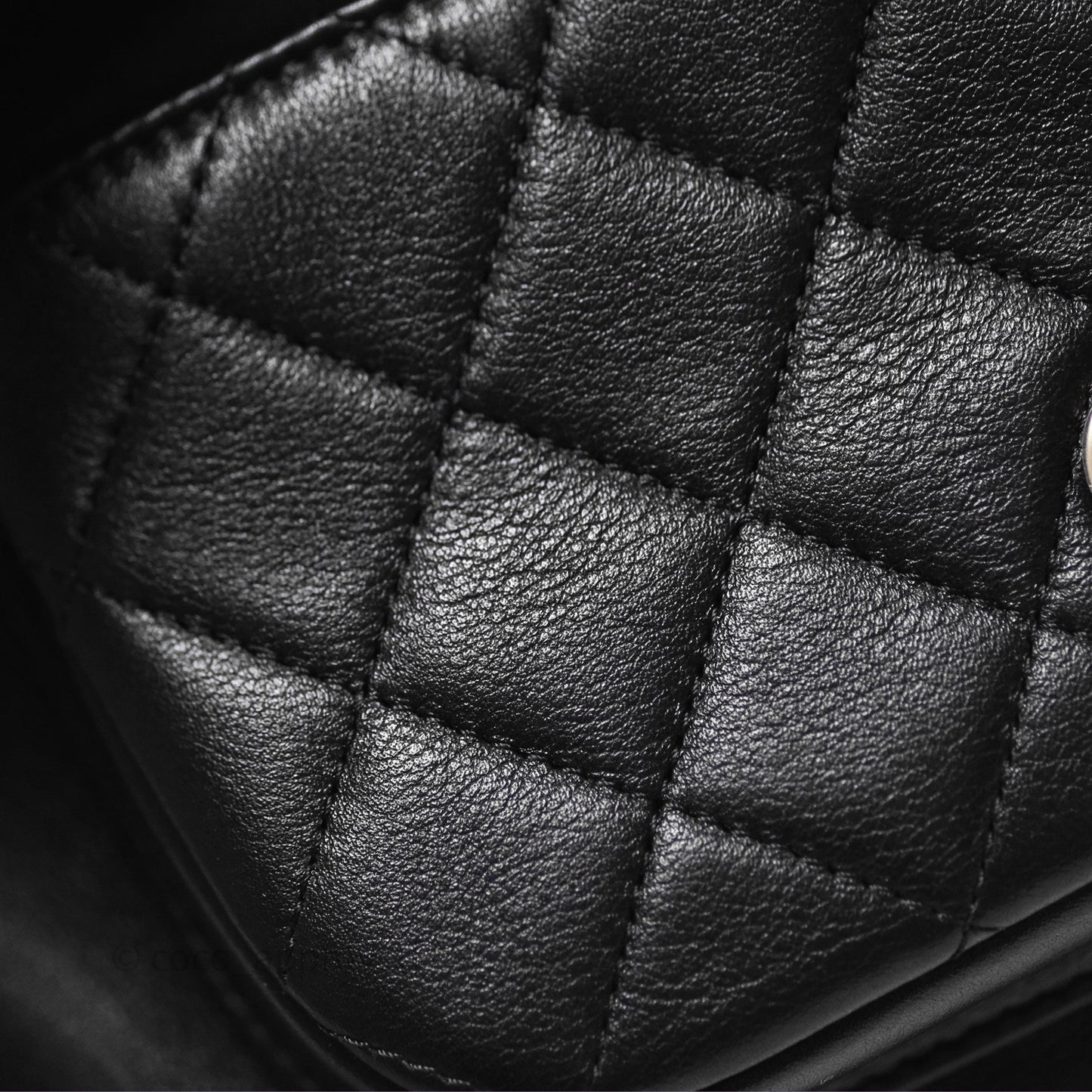 Chanel Quilted Large Duma Drawstring Backpack Black Lambskin Gold Hardware