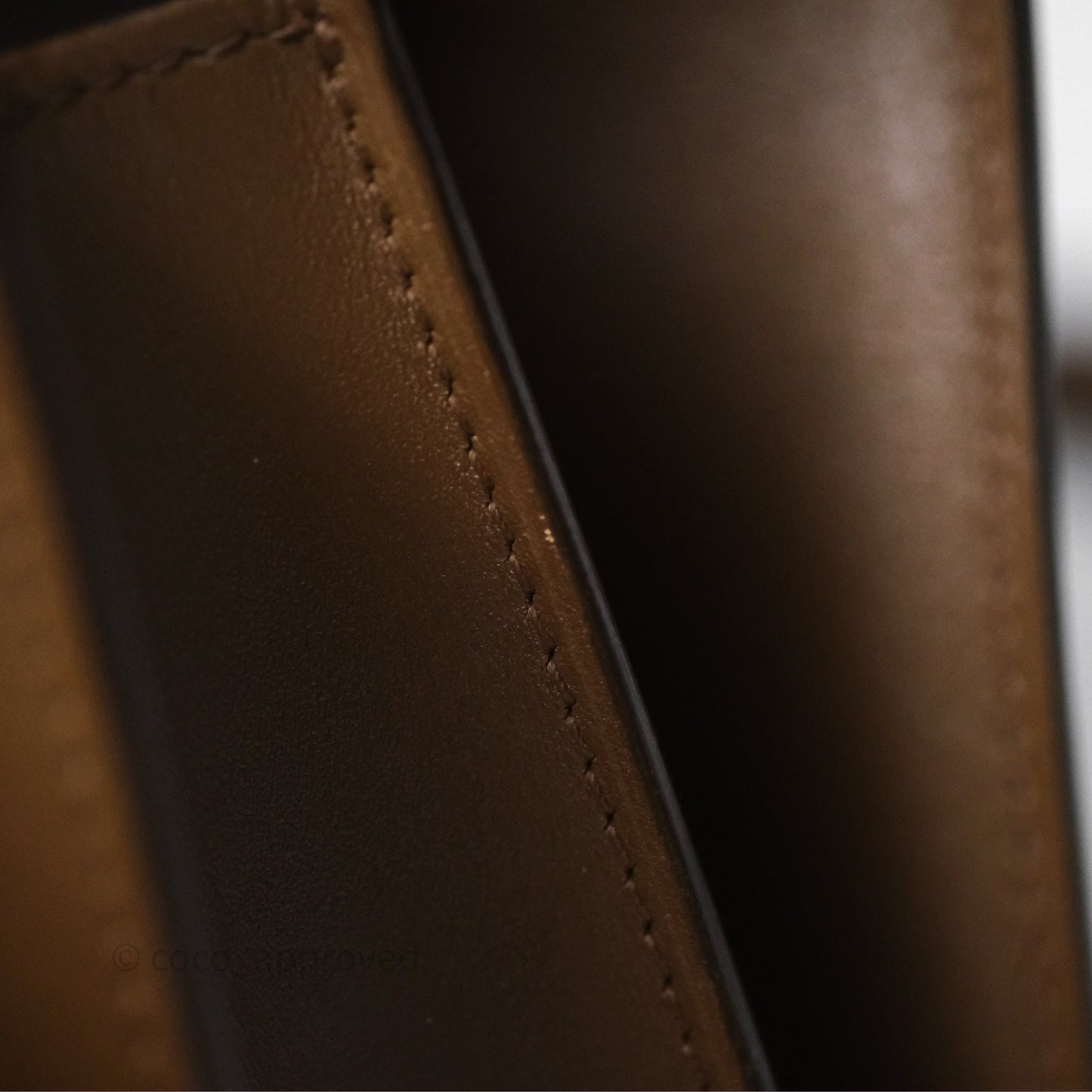 Celine Medium Classic Box Flap Caramel Calfskin