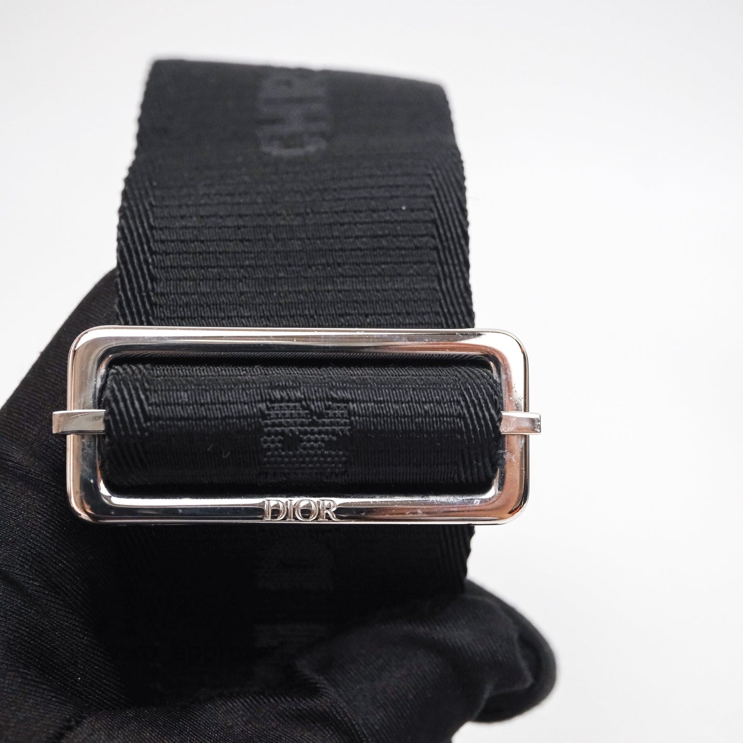 Dior Men's Mini Roller Messenger Bag Oblique Jacquard