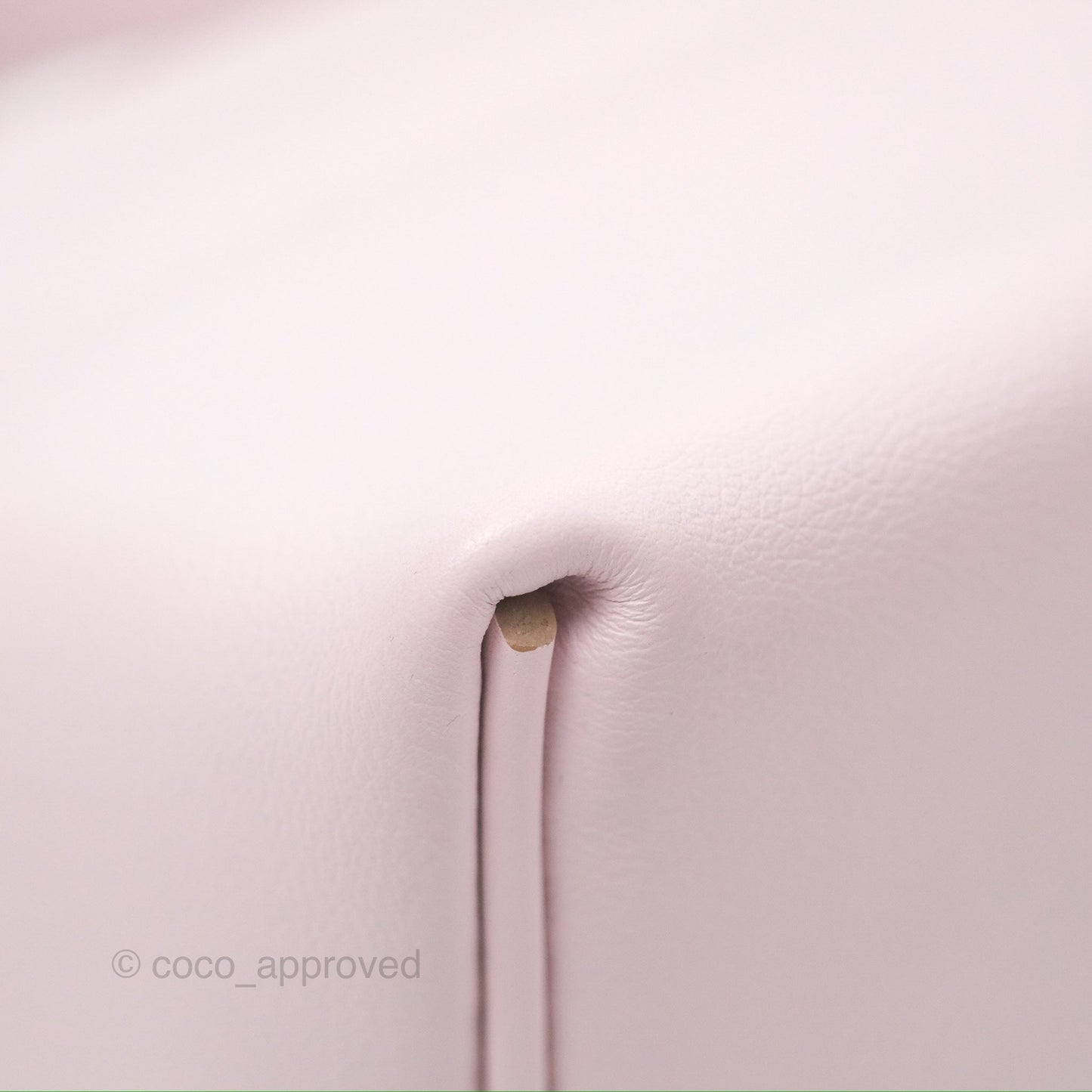 Hermès 24/24 21 Mini Mauve Pale Evercolor/Swift Palladium Hardware