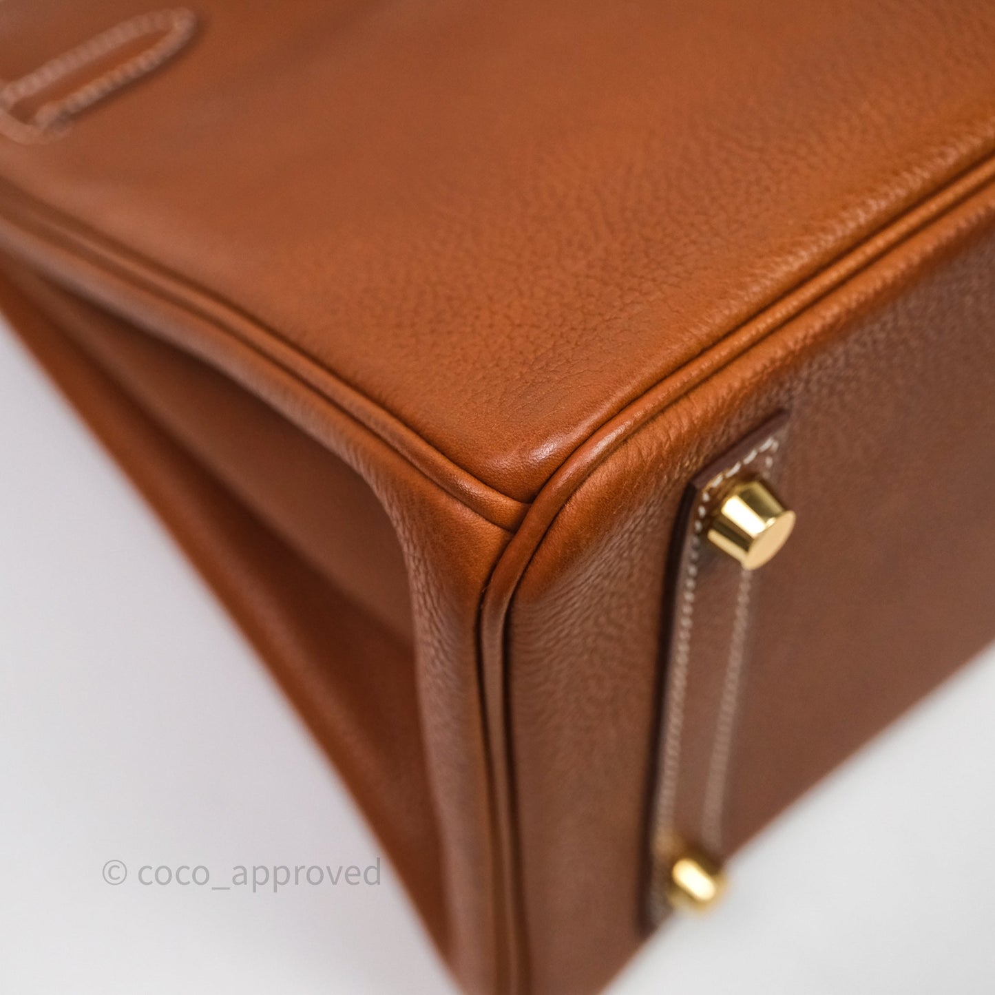 Hermes Birkin 30 Barenia Fauve Gold Hardware