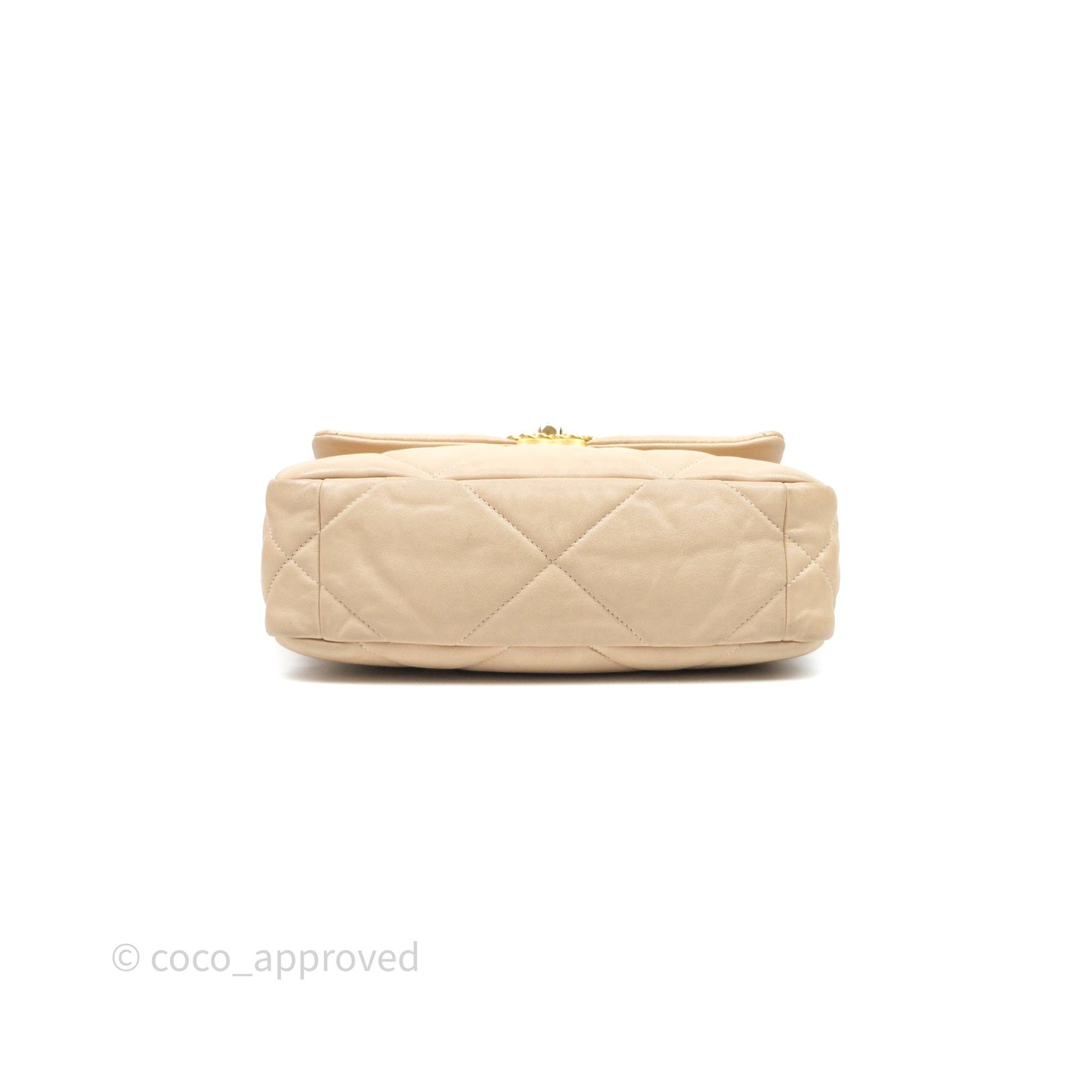 Chanel 19 Small Beige Mixed Hardware